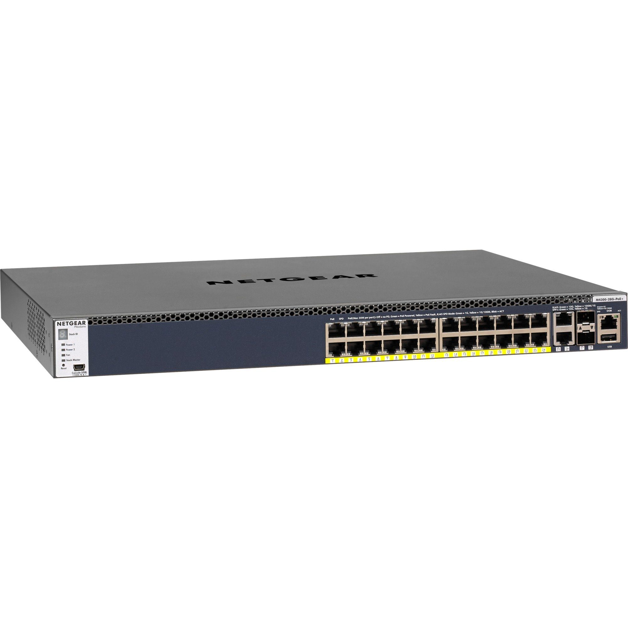 Netgear M4300-28G-PoE+, Switch Netzwerk-Switch