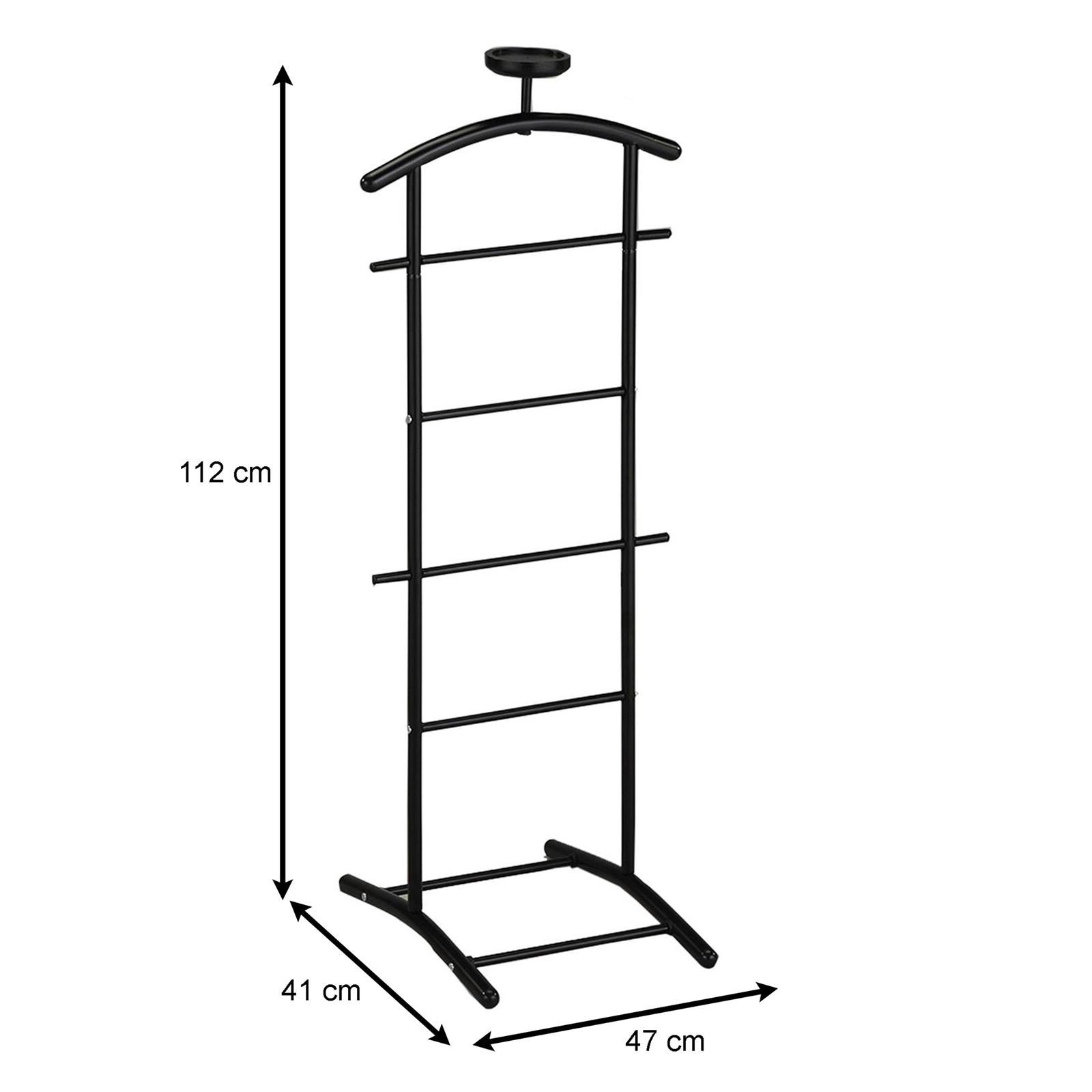 IDIMEX Herrendiener ATRIX, Herrendiener Stummer Diener Damendiener Kleiderbutler Kleiderstange Kl