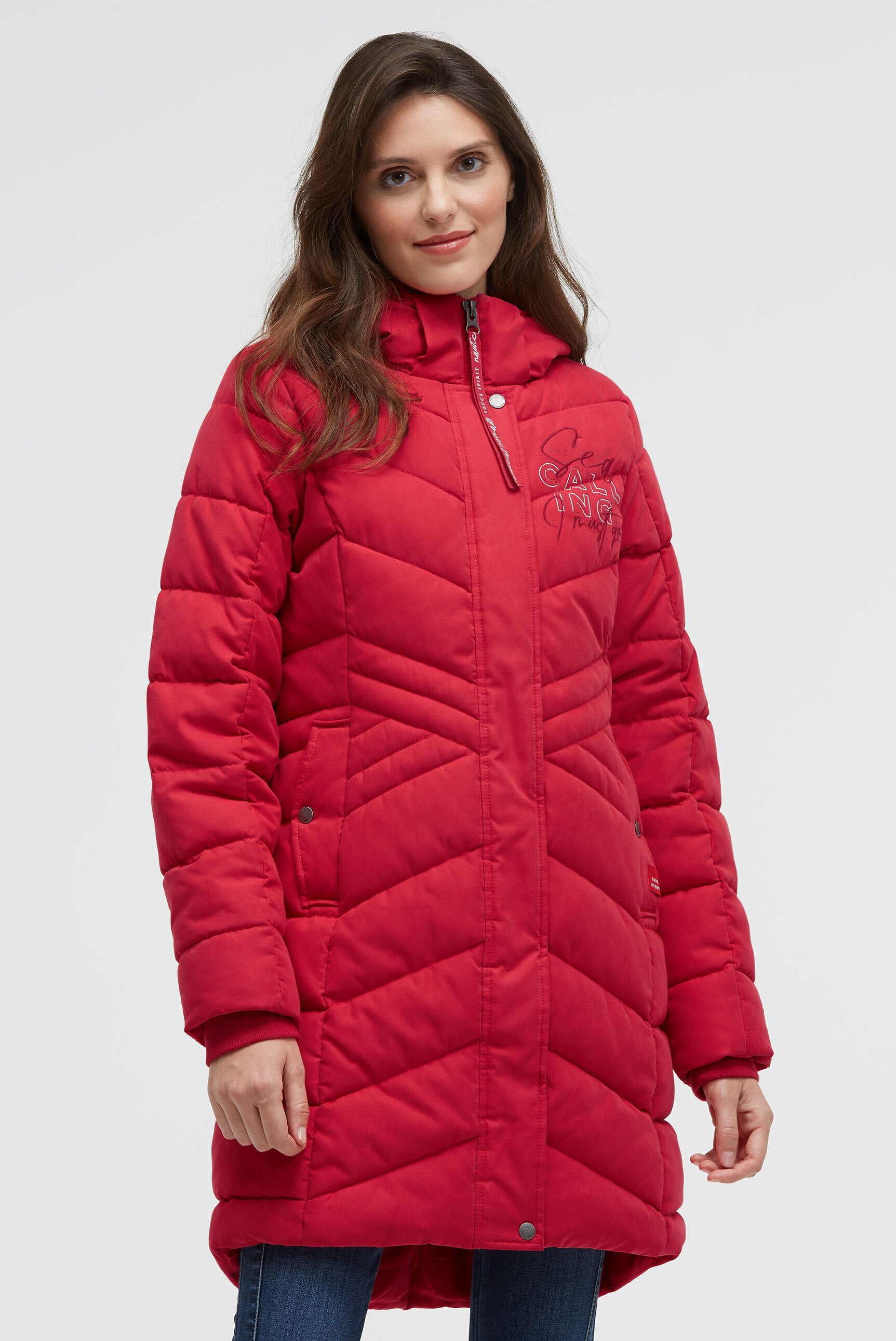SOCCX Parka mit Windbreaker-Bündchen