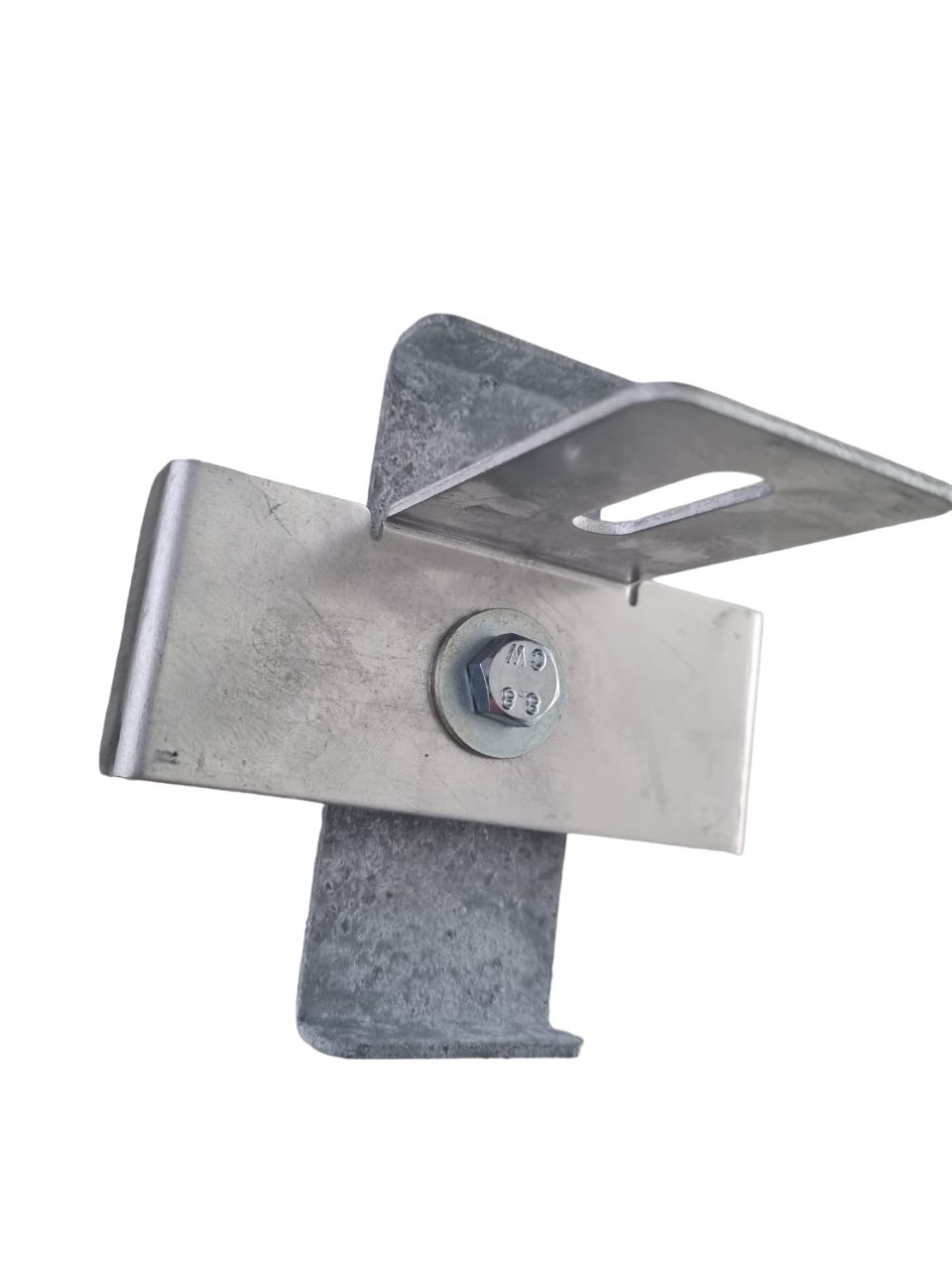 Zaunverbinderset Klammer mit Zaunhalter Maschenweite 10 x 10 cm, verzinkt