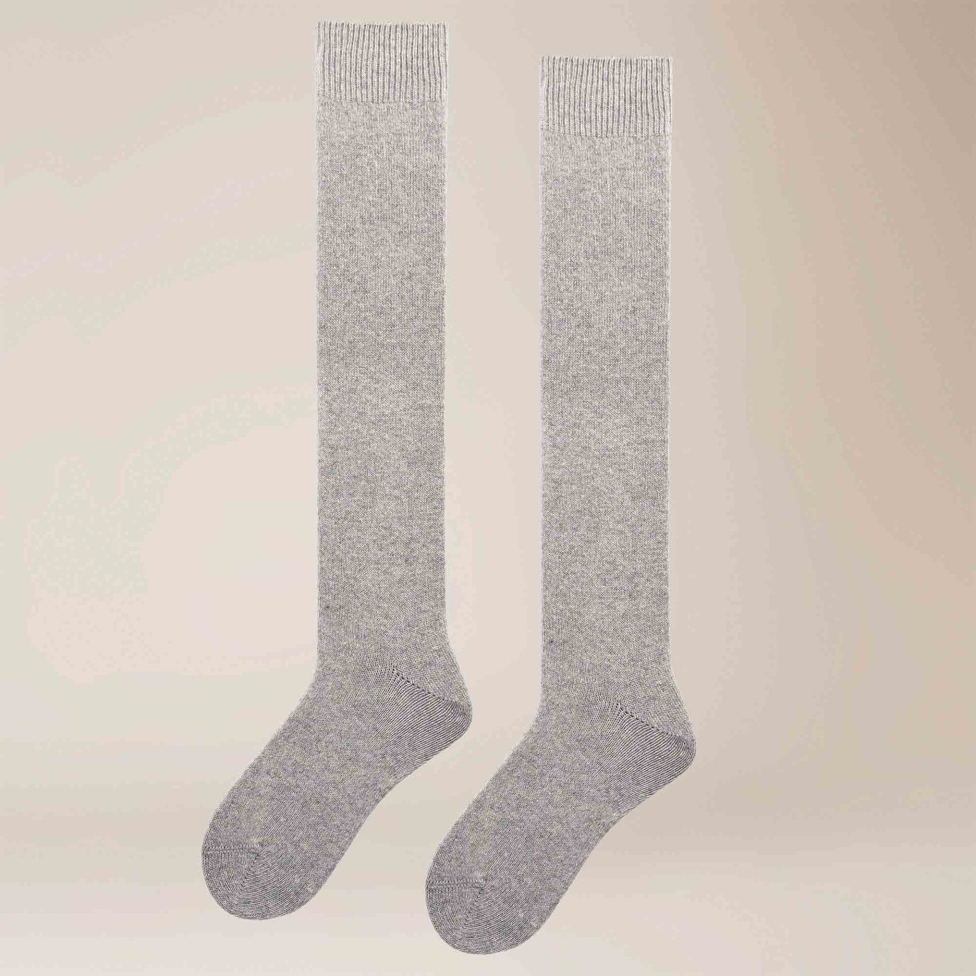 KUNERT Feinkniestrümpfe Cosy Cashmere (1-Paar) Kniestrümpfe aus Kaschmir-Mix