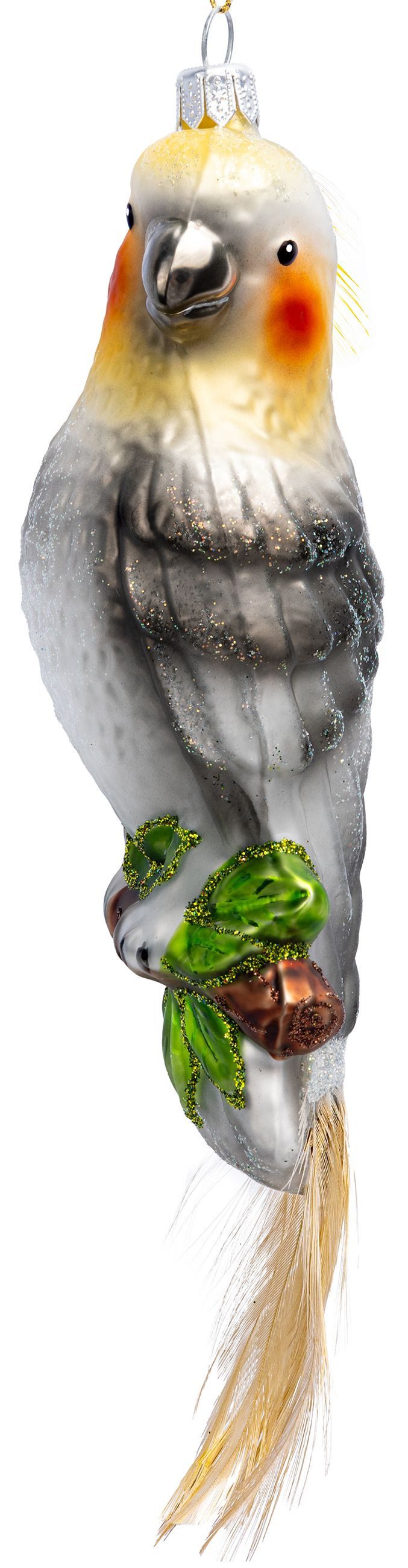 SIKORA Christbaumschmuck Nymphensittich Besondere Weihnachtskugel Glas Anhä günstig online kaufen