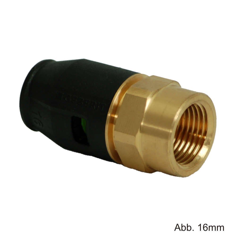 GEBERIT Wasserrohr Geberit PushFit Übergang 20mm x 1/2" IG Rotguss