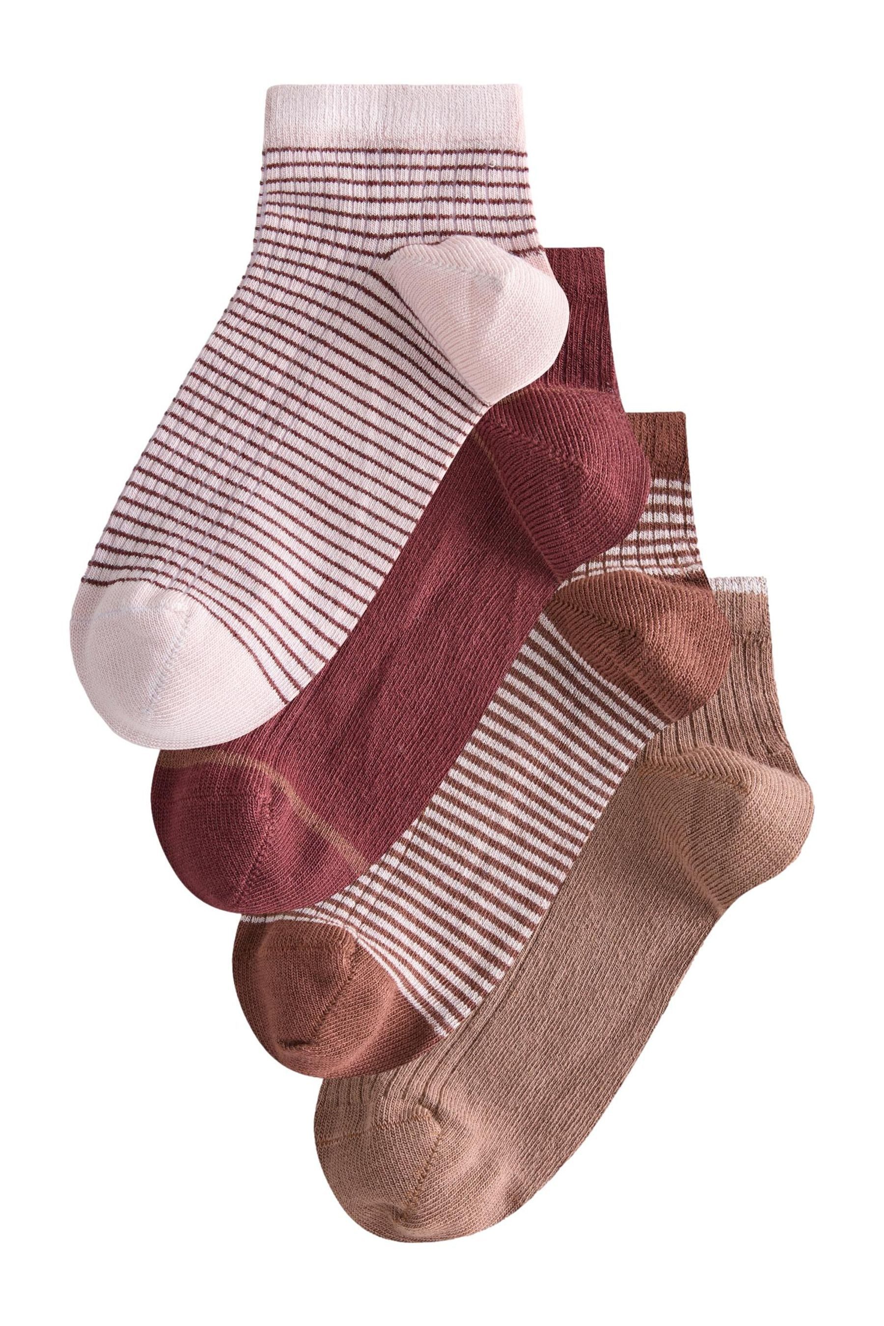 Basicsocken Superweiche, gerippte Sneakersocken, 4er-Pack