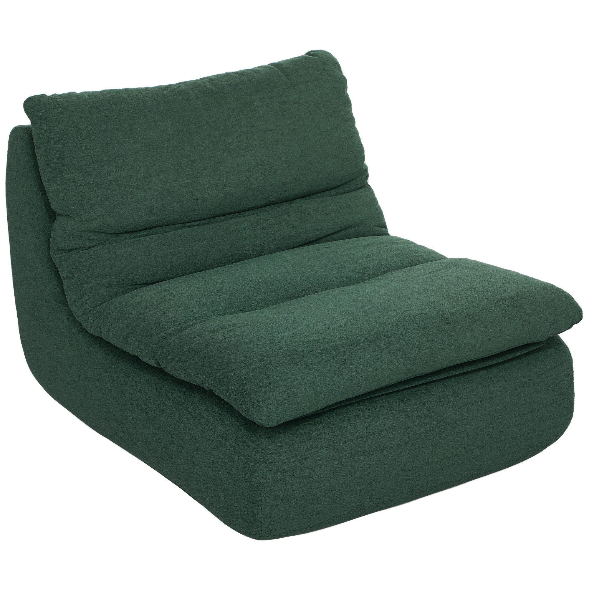 HOMCOM Sitzkissen Bodensofa, Grau günstig online kaufen