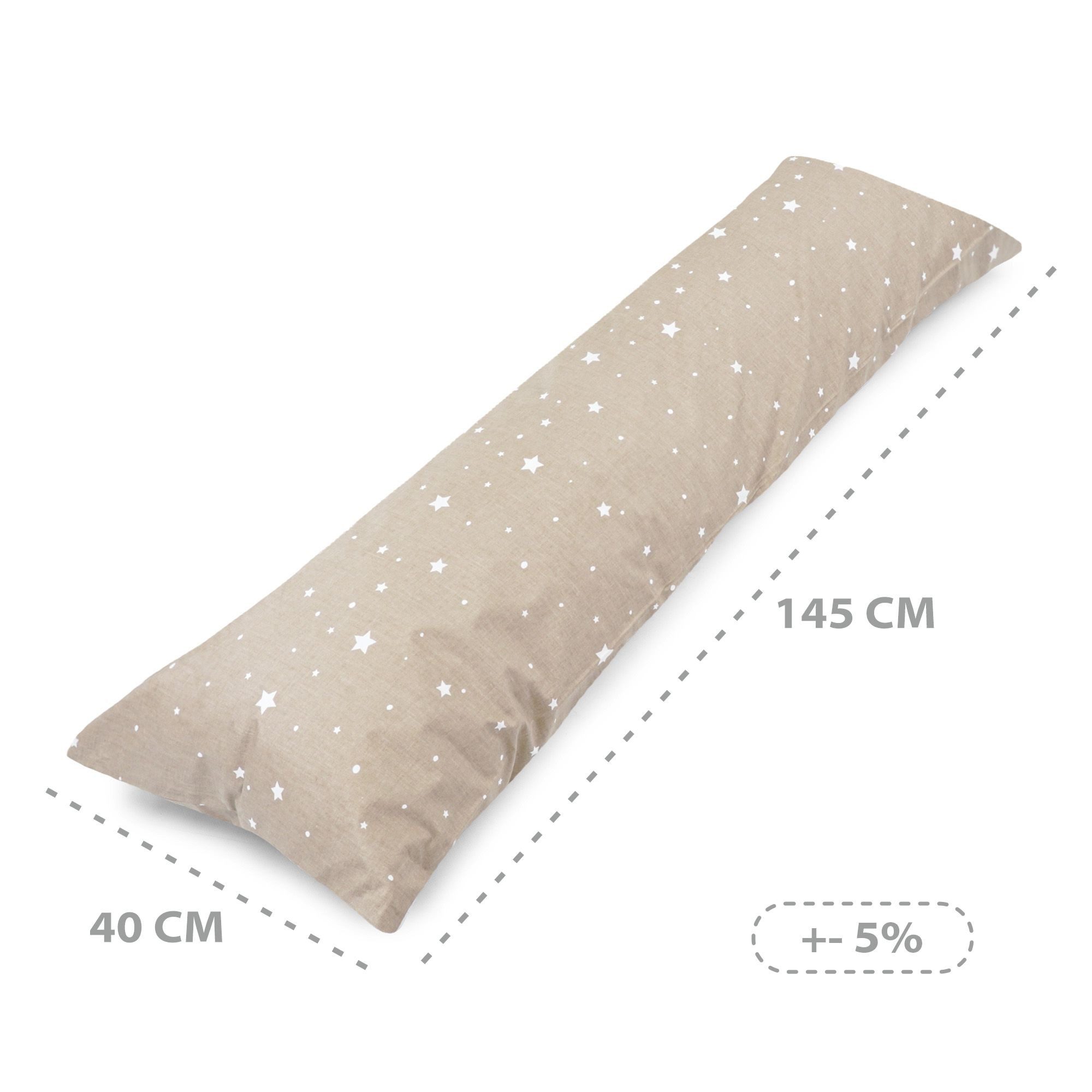 Totsy Baby Seitenschläferkissen Schwangerschaftskissen 40x145 cm - Kuschelkissen Schlafkissen