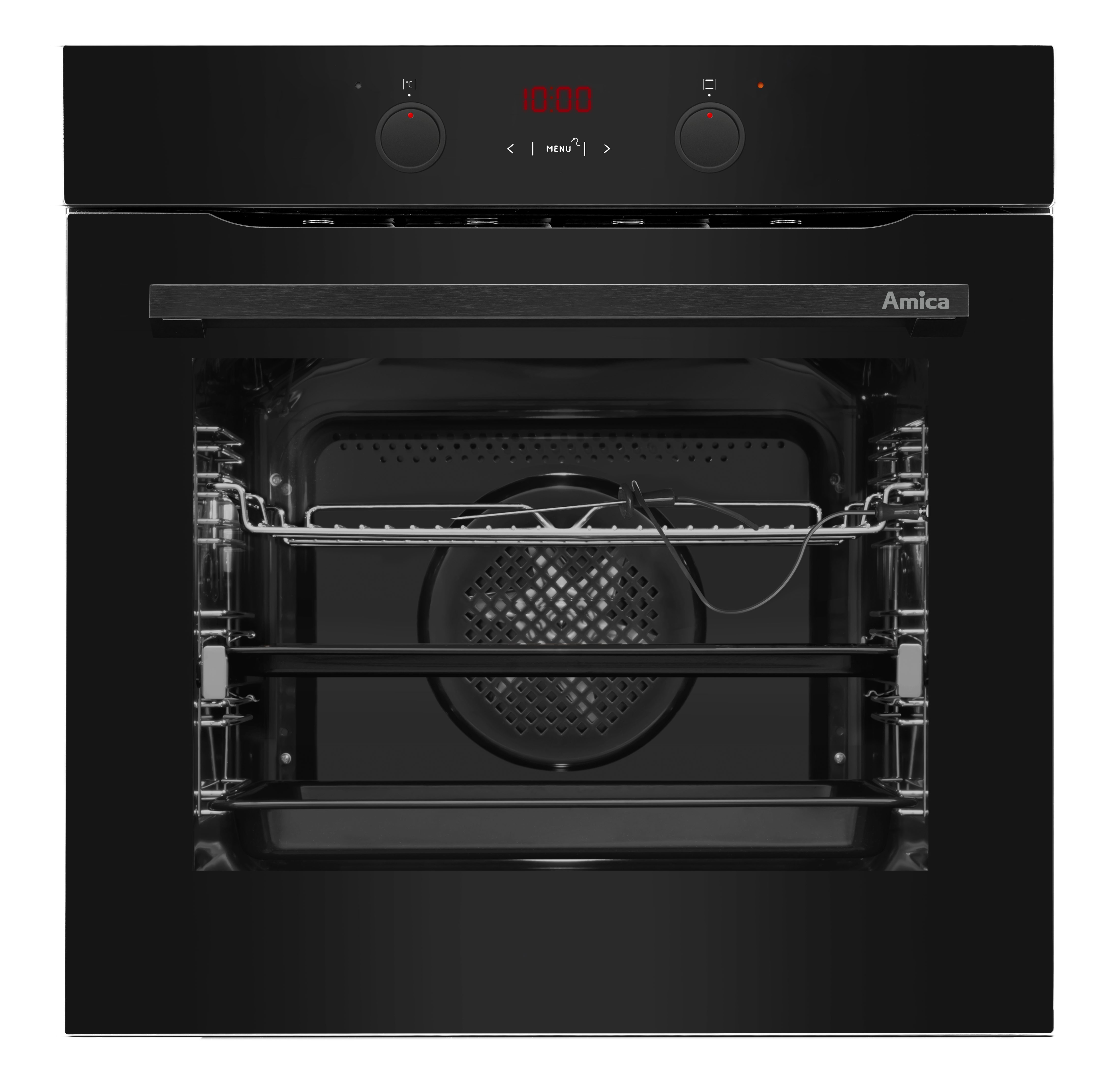 Amica Einbaubackofen EBX 944 800 V, mit 1-fach-Teleskopauszug, Steam Clean, Mehr Genuss, weniger Putzen: XXL-Backofen mit Dampf