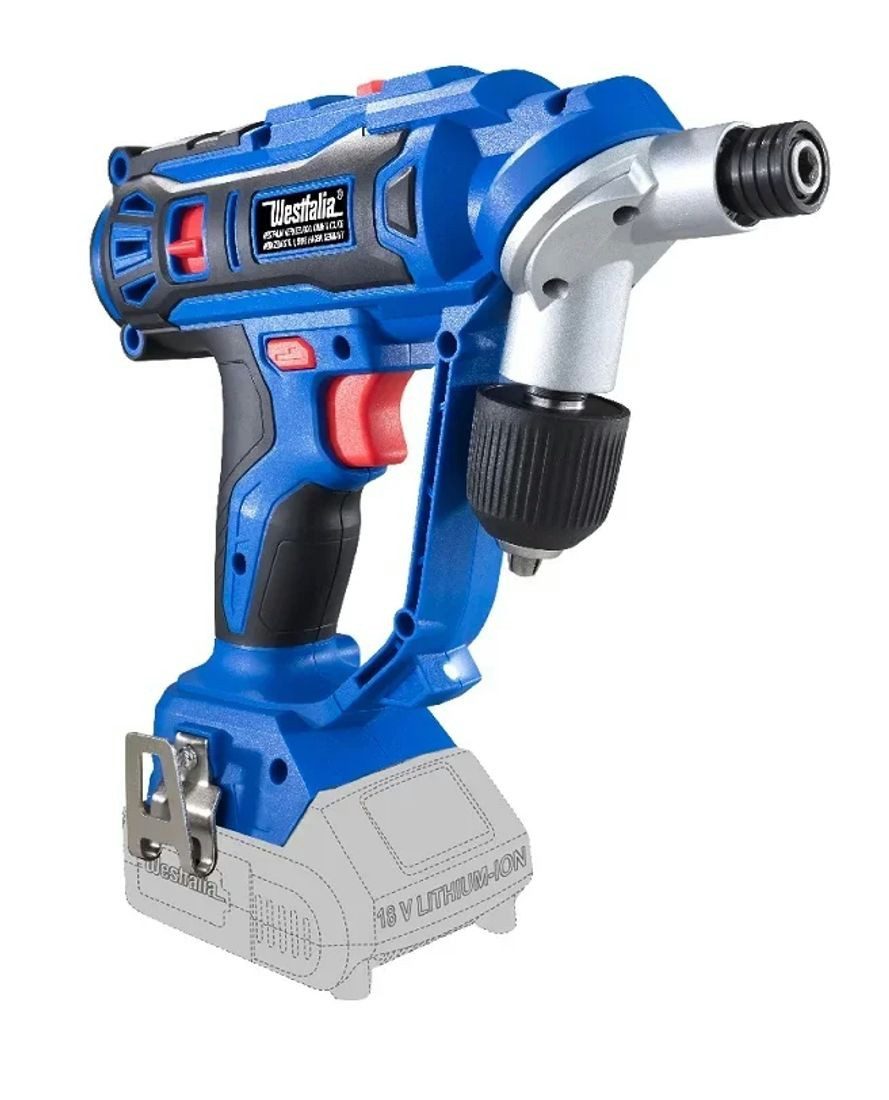 Westfalia Werkzeug Akku-Bohrschrauber Akku-Twin Drill 18 V Li-Ion ATD18