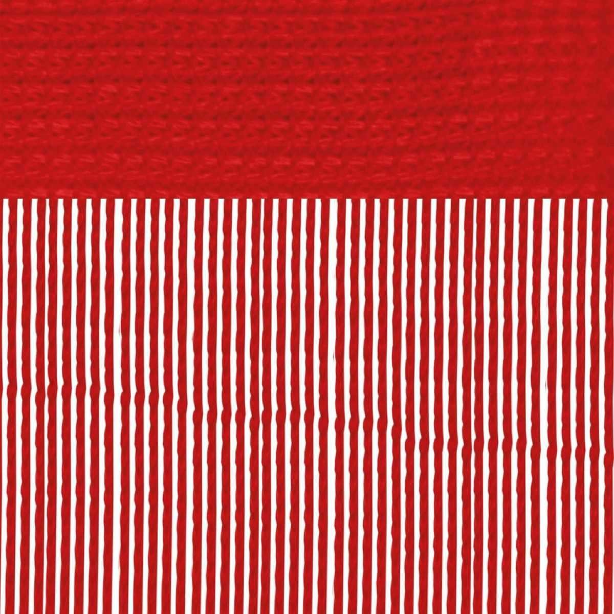 Vorhang, Arsvita, Stangendurchzug (1 St), mit Dekorationsartikel Farben und Rot vielen abdunkelnd, und Ausführungen moderner Fadenvorhang individuell in Gardine, Stangendurchzug, eleganter kürzbare