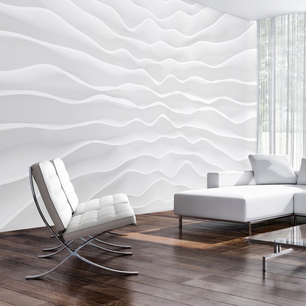 KUNSTLOFT Vliestapete Origami wall 1x0.7 m, halb-matt, lichtbeständige Design Tapete