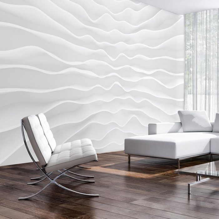 KUNSTLOFT Vliestapete Origami wall lichtbeständige Design Tapete