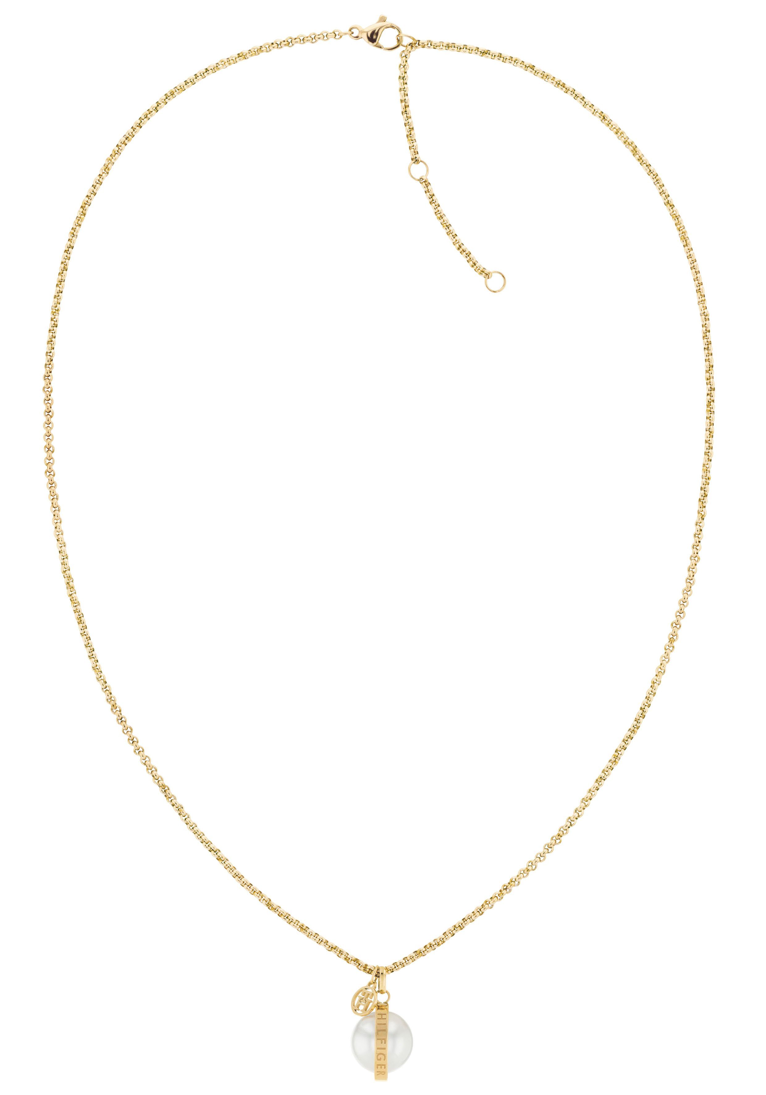 Tommy Hilfiger Kette mit Anhänger Schmu...