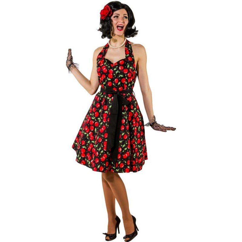 50er Jahre Rockabilly Cherry Kostum Hochwertig Online Kaufen Otto