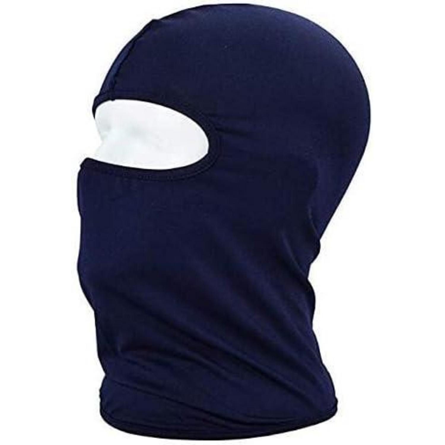 LuxusKollektion Sturmhaube Sturmhaube Balaclava Vollgesichtsmaske UV Schutz Navy blau 3er Pack