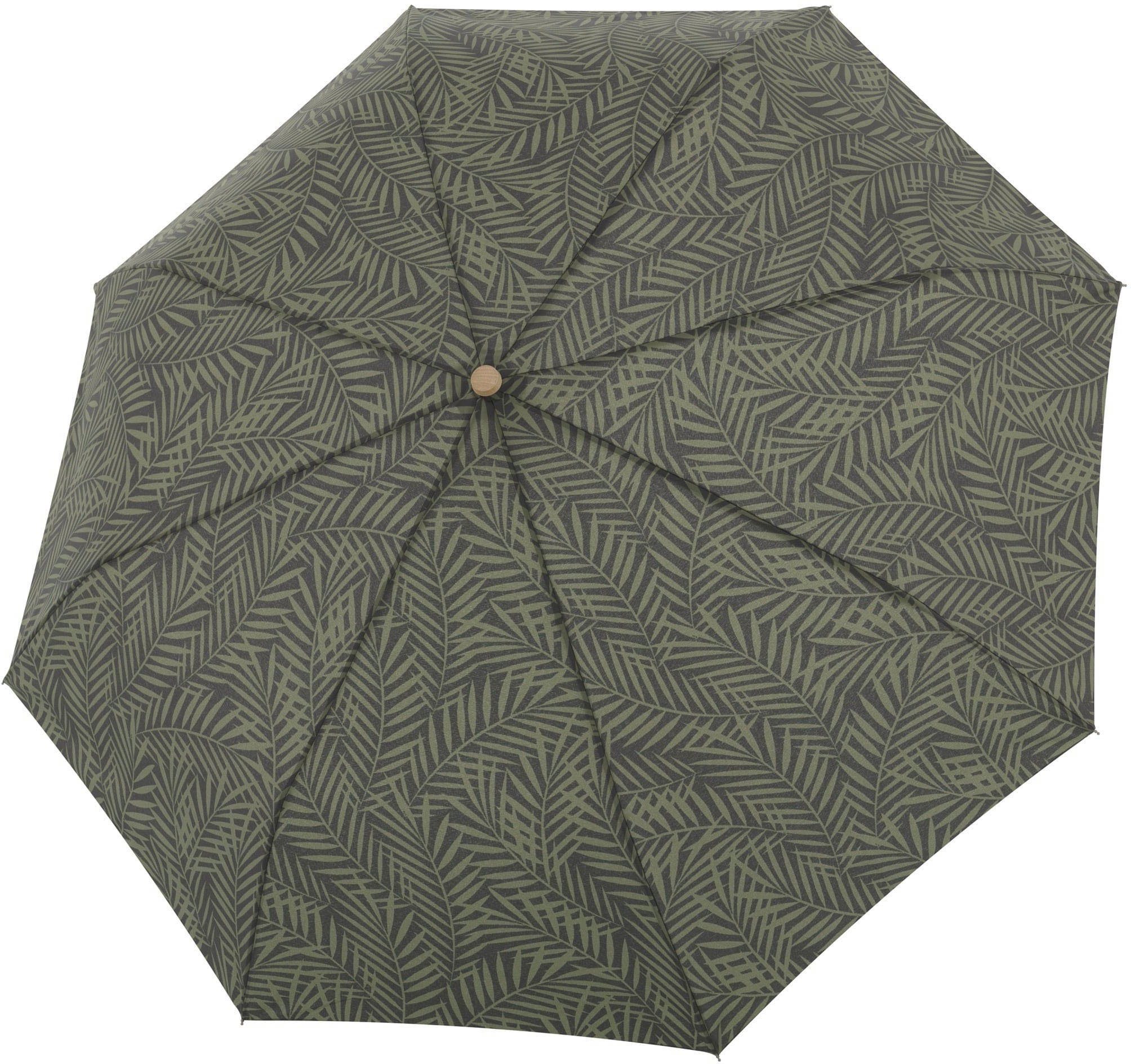 schützt mit FSC®- genesis, Mini, recyceltem weltweit - Griff Taschenregenschirm aus Wald doppler® nature aus Material