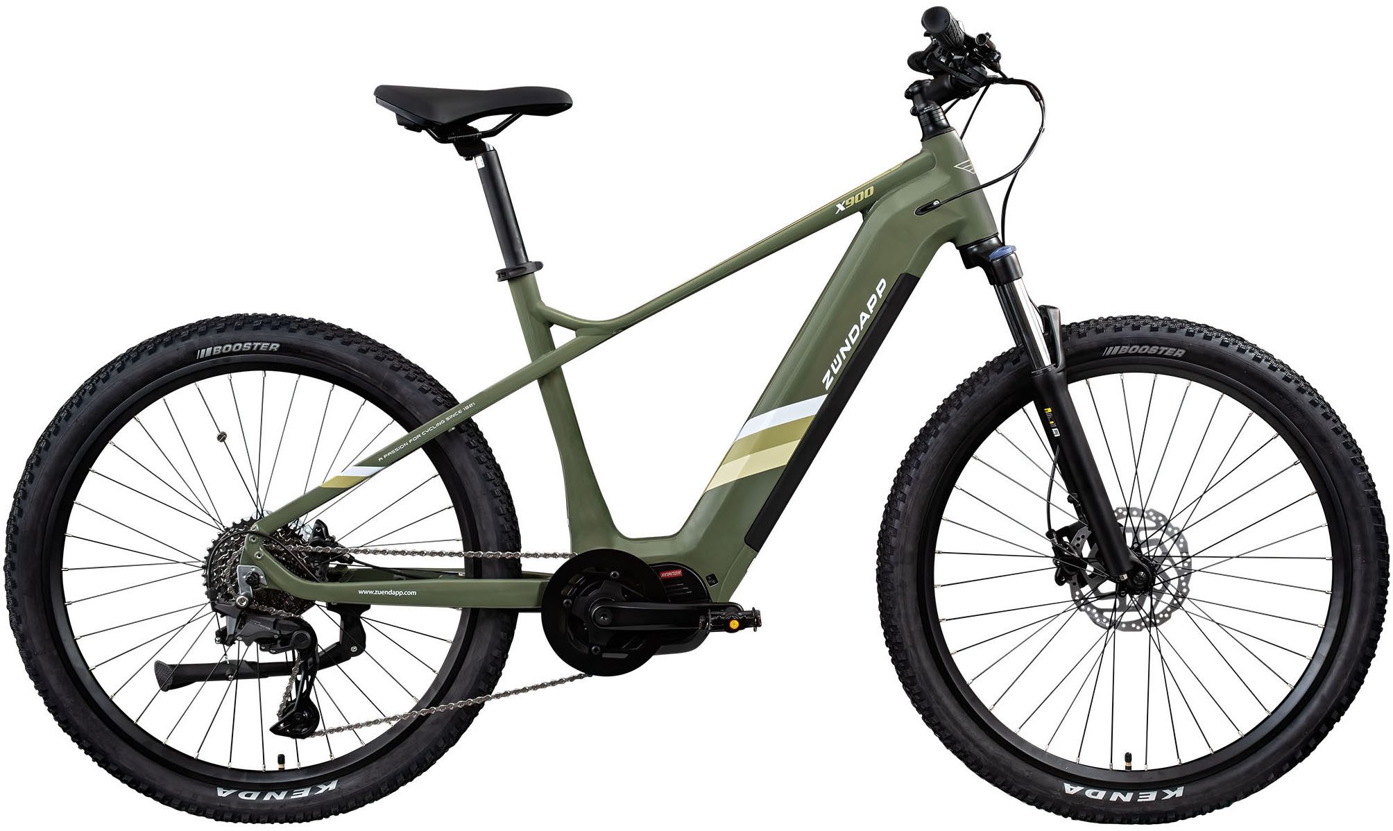 Zündapp E-Bike Mountainbike X900, 10 Gang Shimano Cues U6020 SGS Schaltwerk, Kettenschaltung, Mittelmotor, 733 Wh, Pedelec, Elektrofahrrad für Damen und Herren, MTB