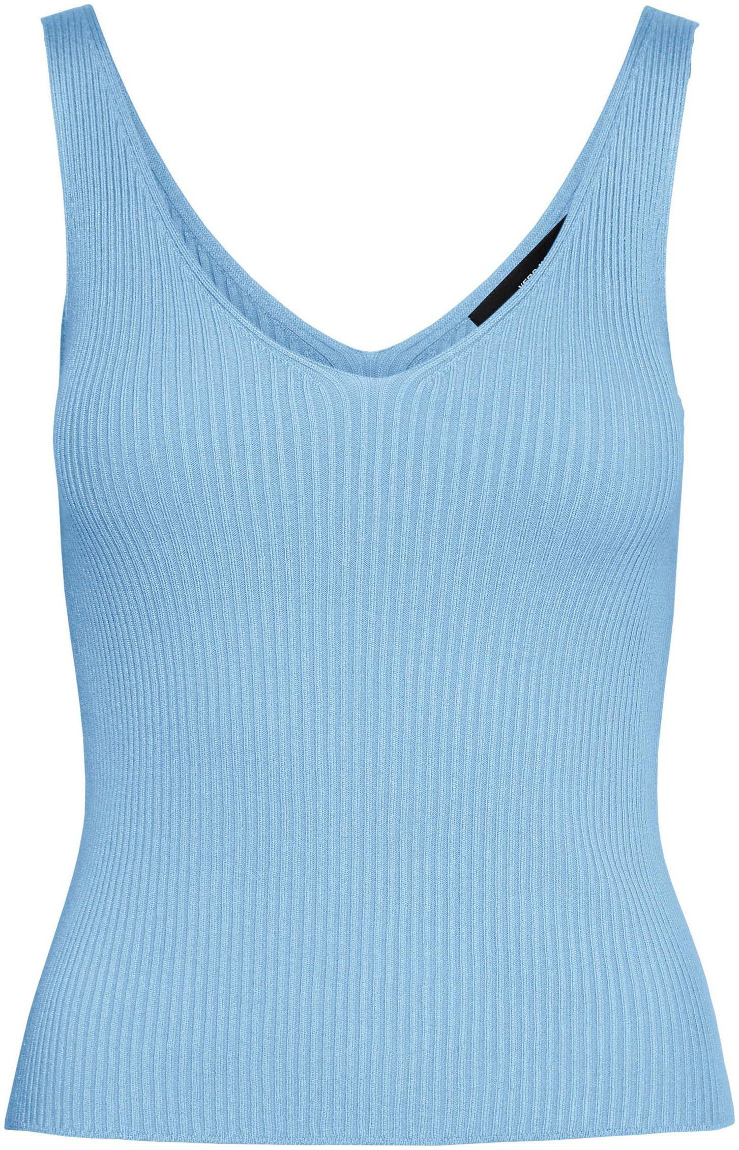 TOP Vero Little Boy Moda RIB VMGLORY Stricktop SL Blue