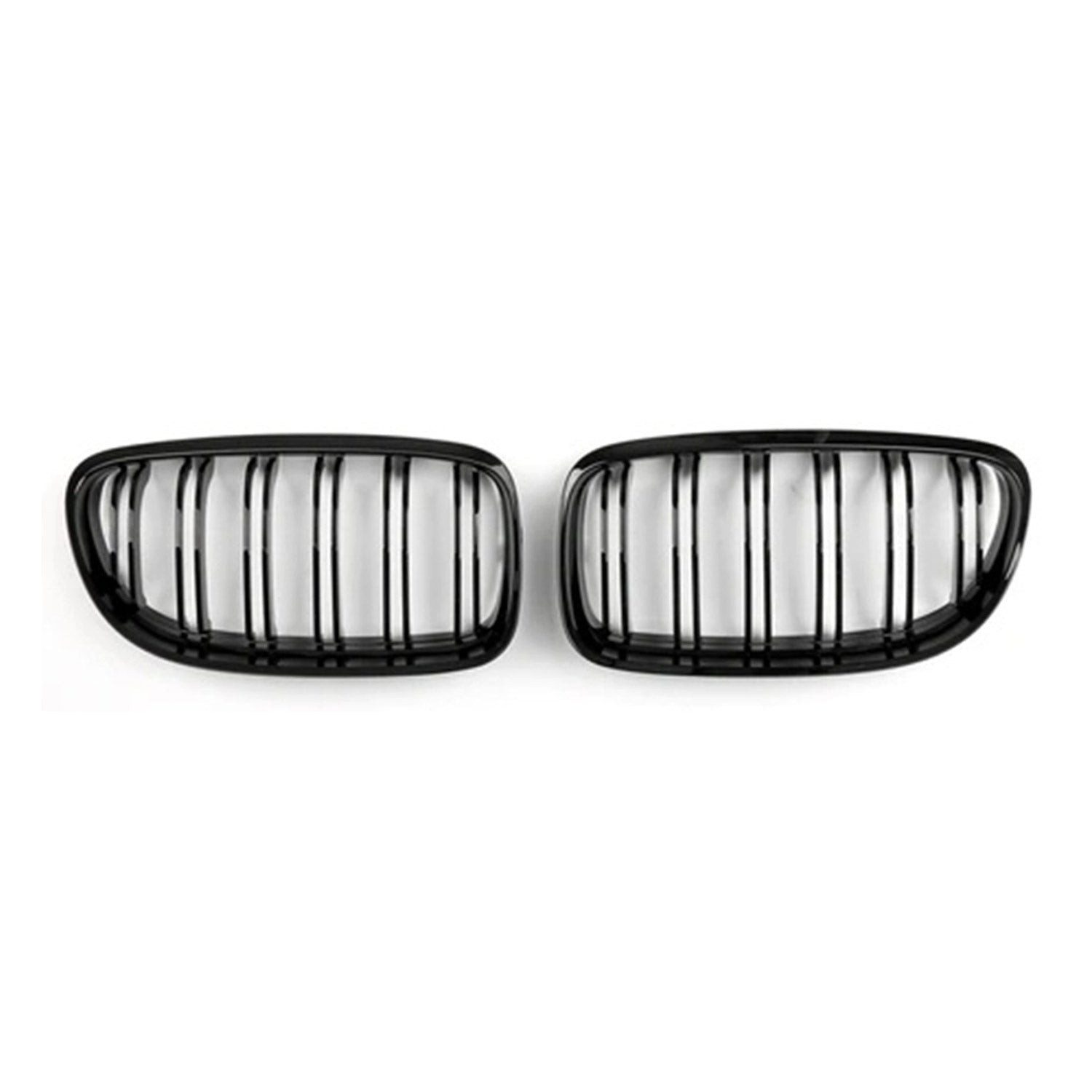 Frontstoßstange 2009-2011 BMW 3er E90 Limo M3 Nieren Kühlergrill Schwarz Glanz