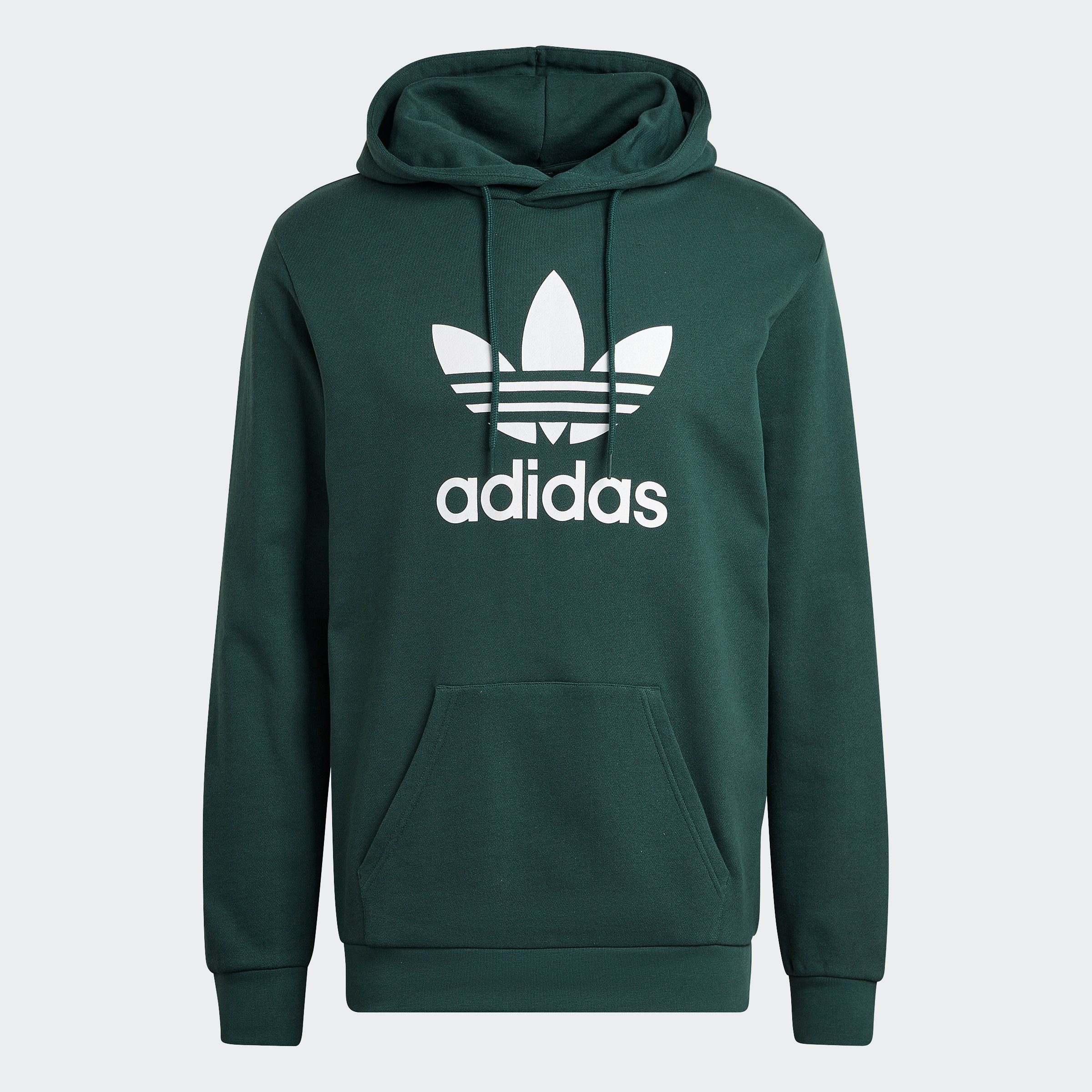 Kapuzensweatshirt HOODIE CLASSICS adidas Originals ADICOLOR grün TREFOIL