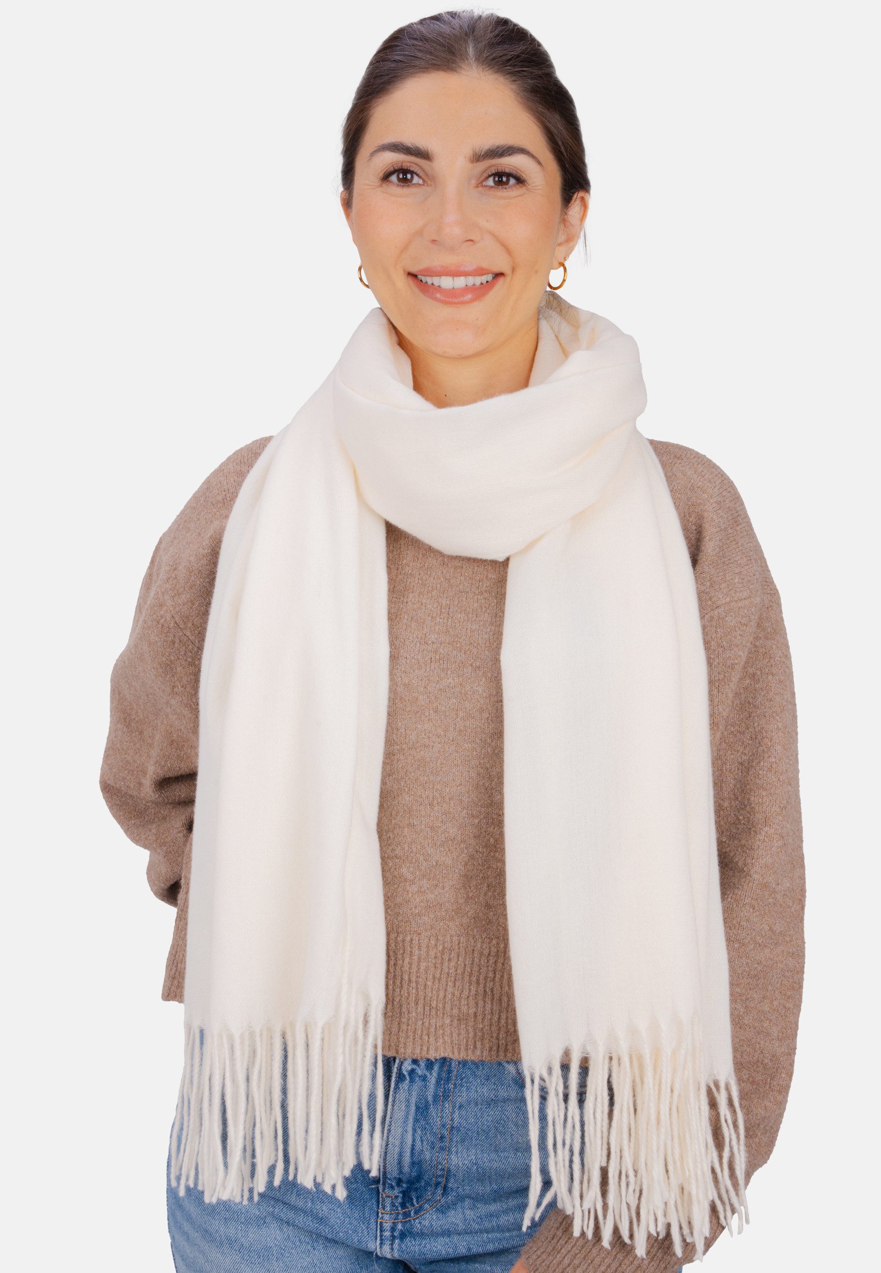 Seasons of April Schal Larissa, Weicher, leichter & kuscheliger Uni Schal a günstig online kaufen