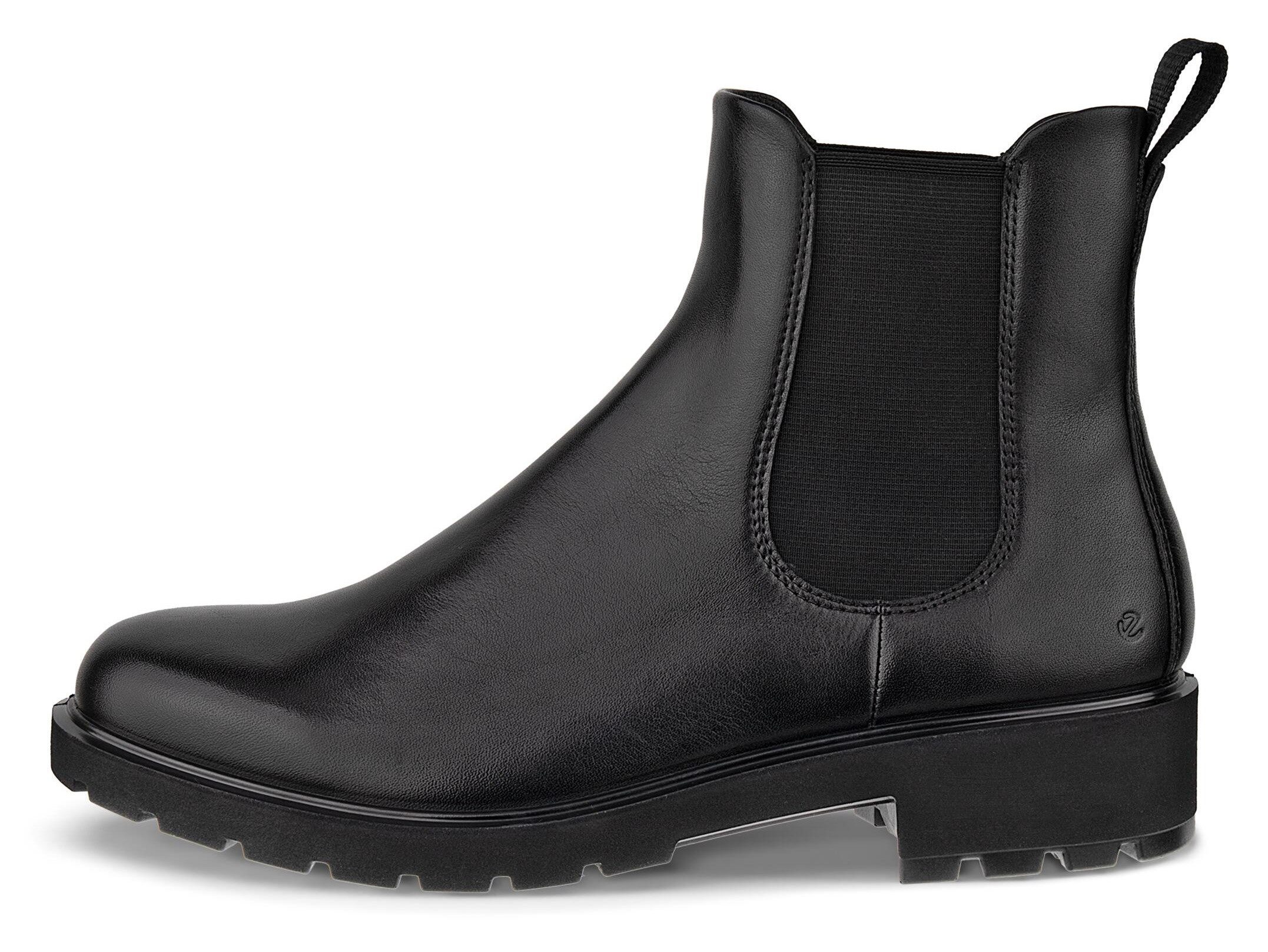 Ecco Metropole Vienna Chelseaboots Stiefelette, Schlupfboots, Casual-Boots mit Stretcheinsätze