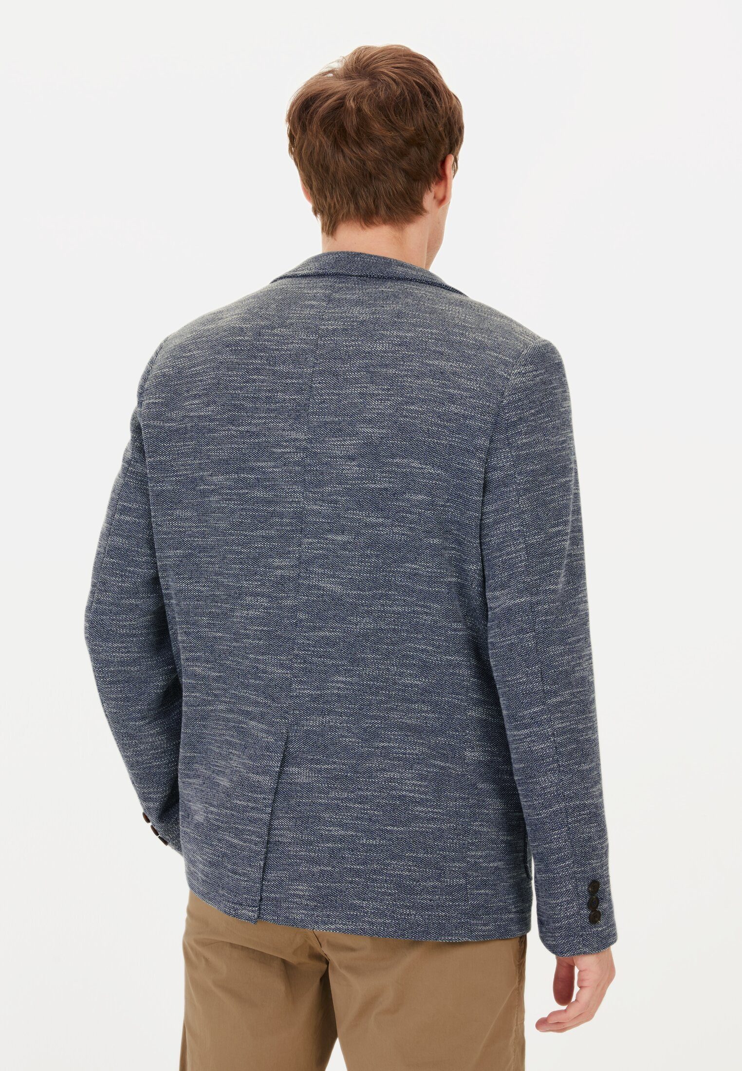 camel active Jerseysakko mit 2-Knopf-Verschluss Langarm Reverskragen Blazer günstig online kaufen
