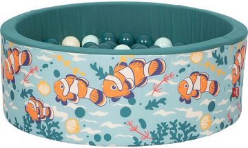 Knorrtoys® Bällebad Soft, Clownfish, inklusive 150 Bälle; Made in Europe