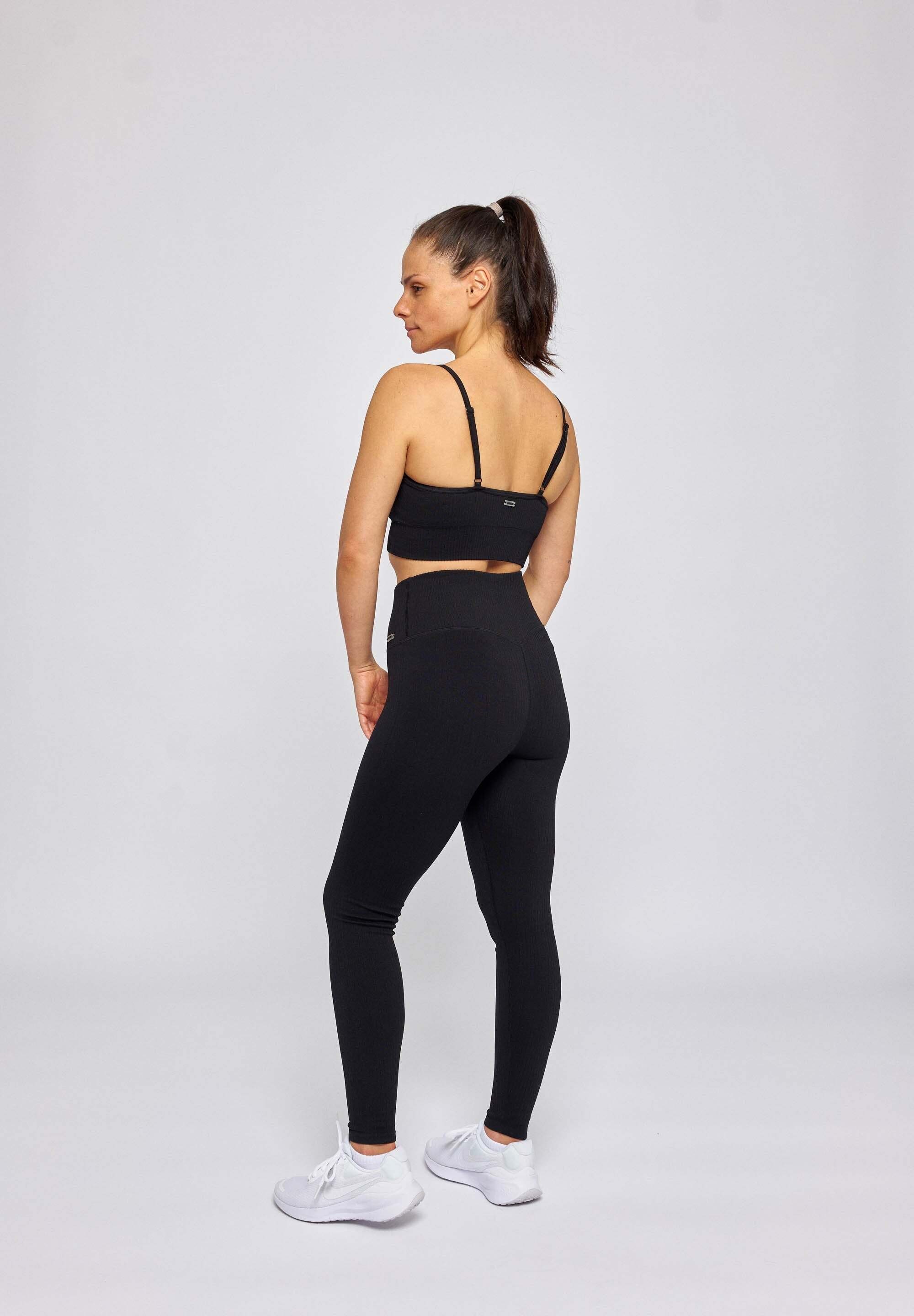 SNOCKS Sport-BH Gerippter Sport-BH Damen (1-tlg) seamless und blickdicht, perfekt für den Sport