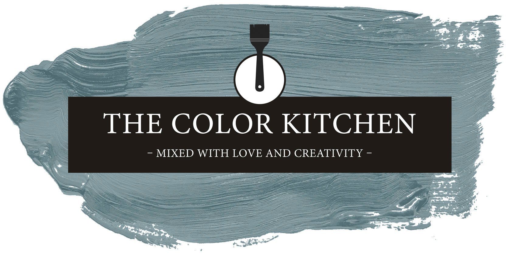 A.S. Création Wand- und Deckenfarbe Seidenmatt Innenfarbe THE COLOR KITCHEN, für Wohnzimmer Schlafzimmer Flur Küche, versch. Grüntöne TCK3010 Typical Trout