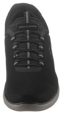 Skechers Summits Slip-On Sneaker Slipper, Freizeitschuh mit komfortabler Memory Foam-Ausstattung