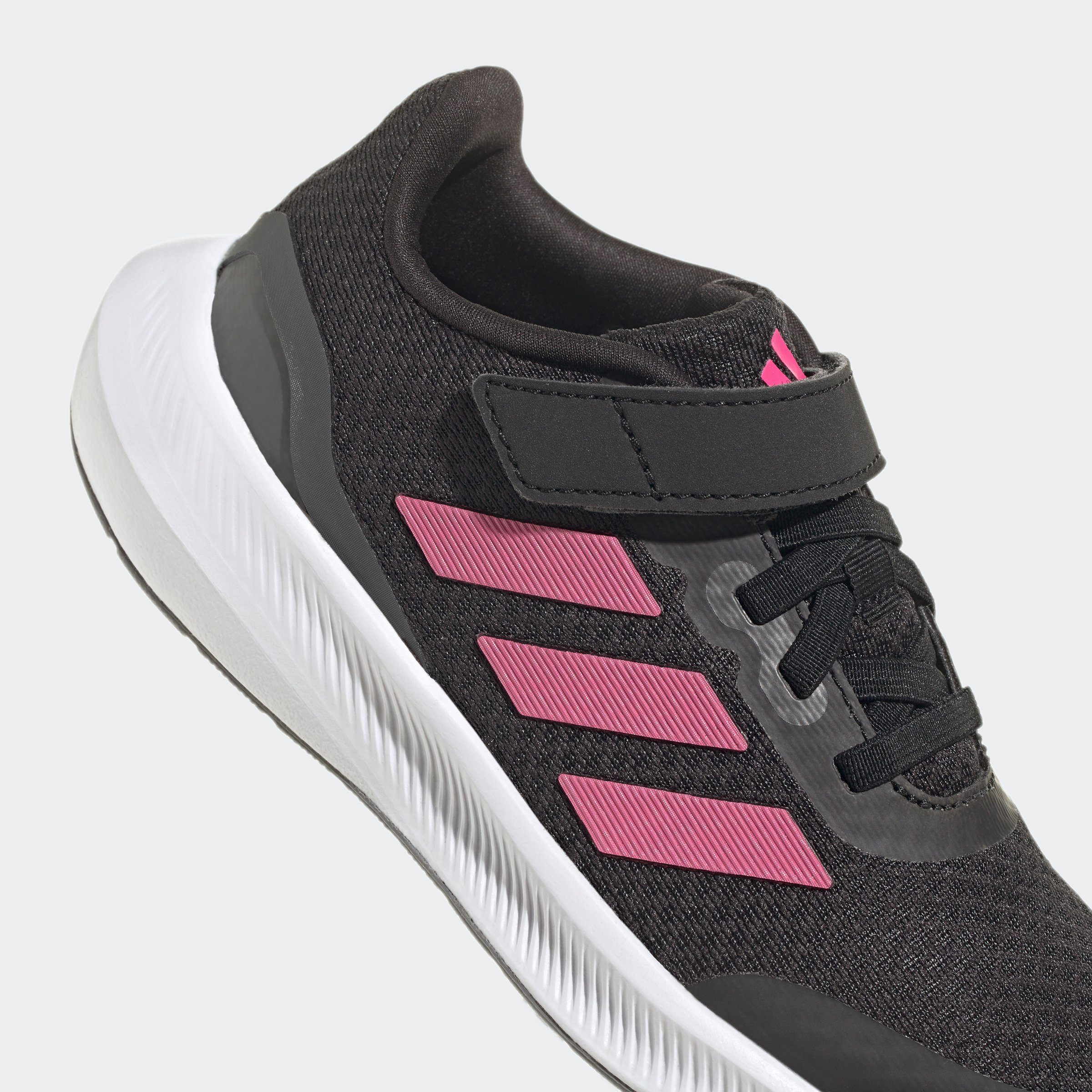 Sneaker cblack TOP Sportswear RUNFALCON ELASTIC adidas 3.0 STRAP LACE