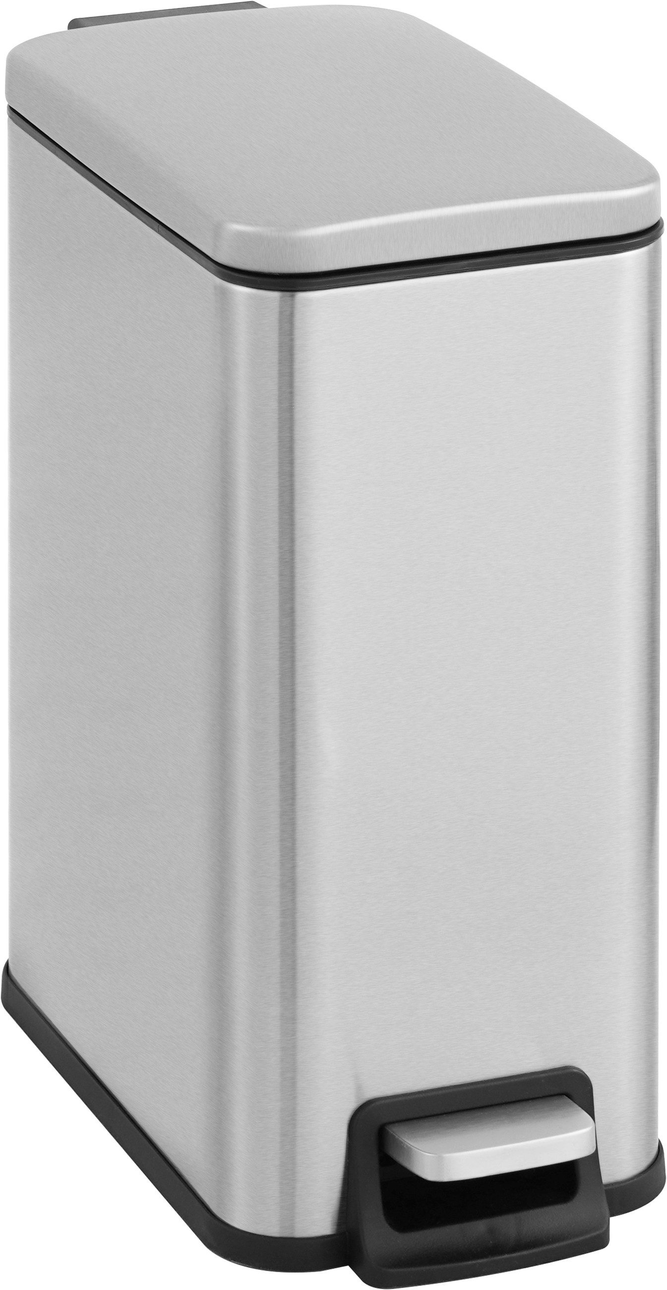 OTTO home Mülleimer Joonah, Soft Close, schmal und kompakt, Nischen-Mülleimer, Treteimer, Kosmetikeimer mit Deckel
