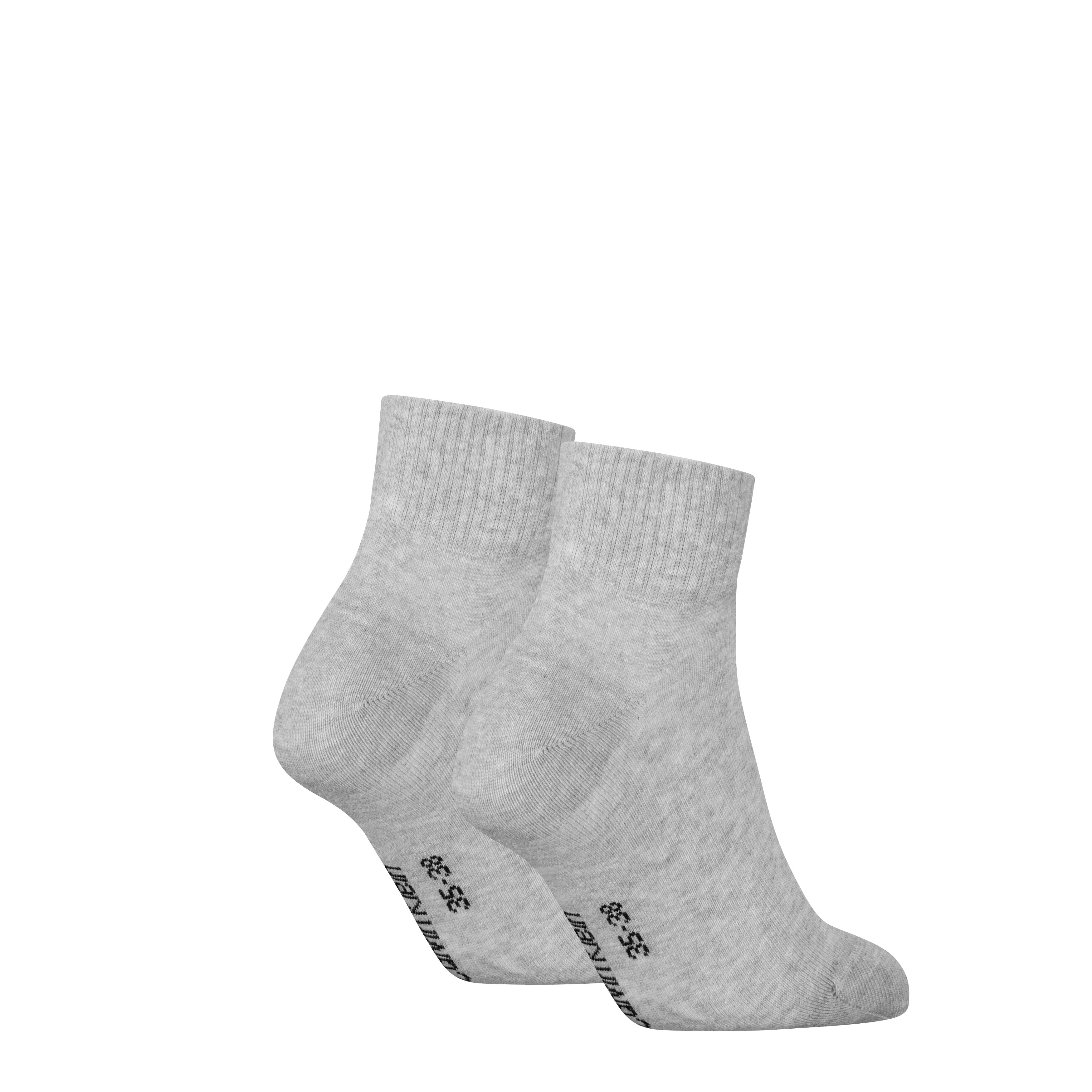 Calvin Klein Jeans Kurzsocken CKJ WOMEN QUARTER MONOGRAM (2-Paar, 2 Paar) m günstig online kaufen