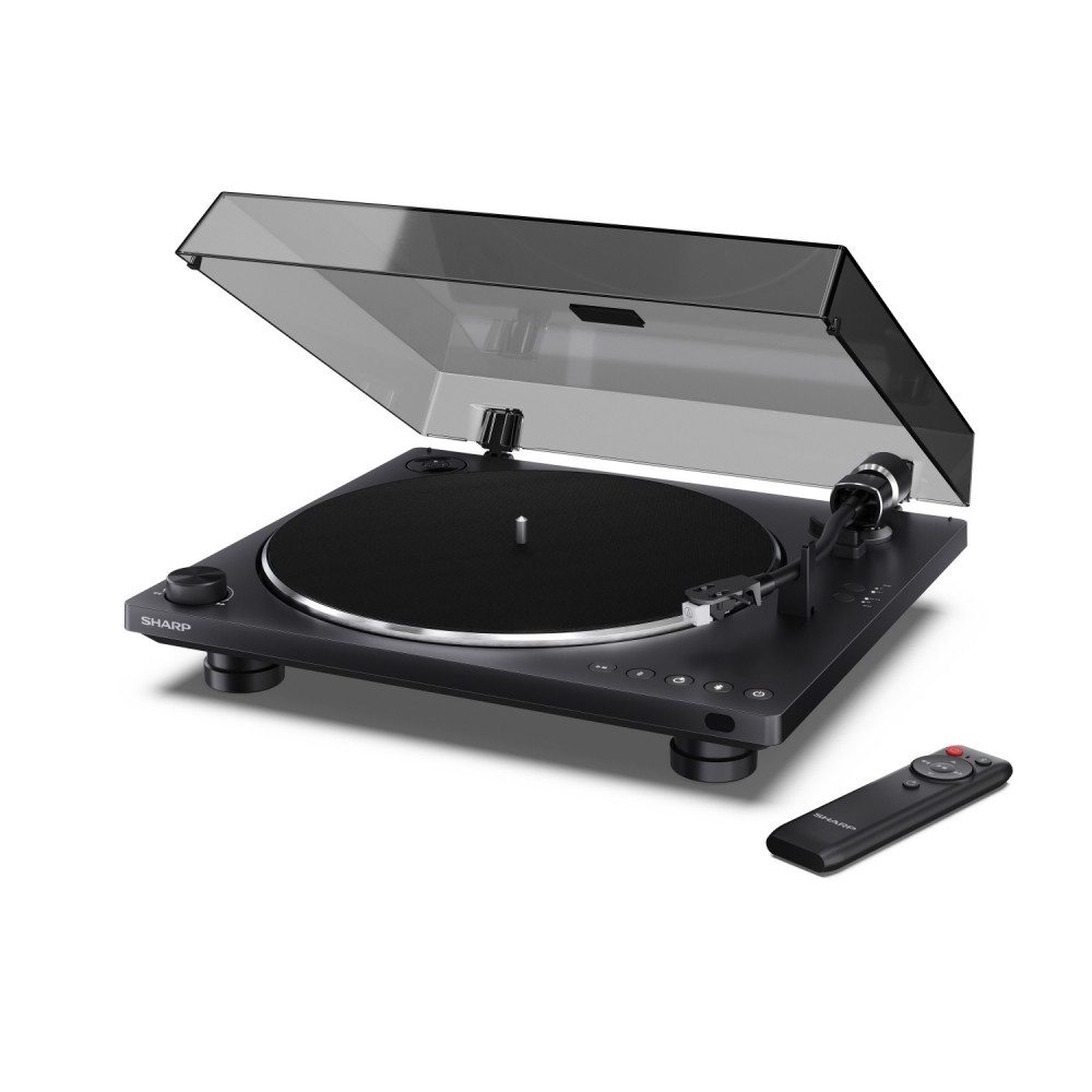 Sharp RP-TT100 - Plattenspieler - schwarz Plattenspieler (Riemenantrieb)