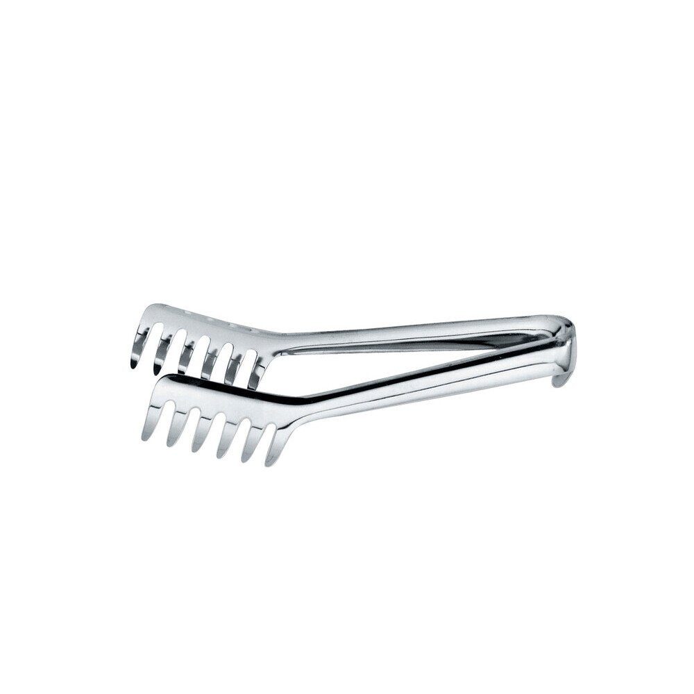 Alessi Spaghettizange Spaghettizange 502 19 cm Edelstahl poliert, Edelstahl, silber, spülmaschinenfest, 18/10 Edelstahl