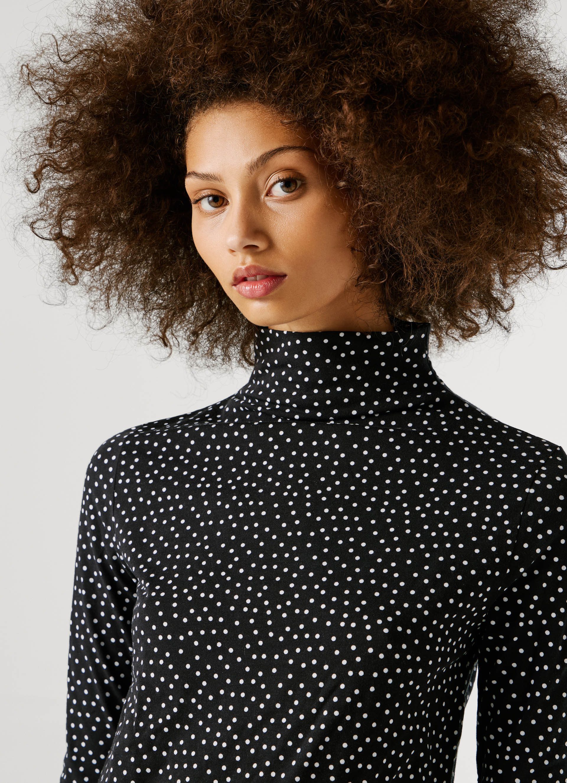 Pepe Jeans Langarmshirt BIBI mit Stehkragen