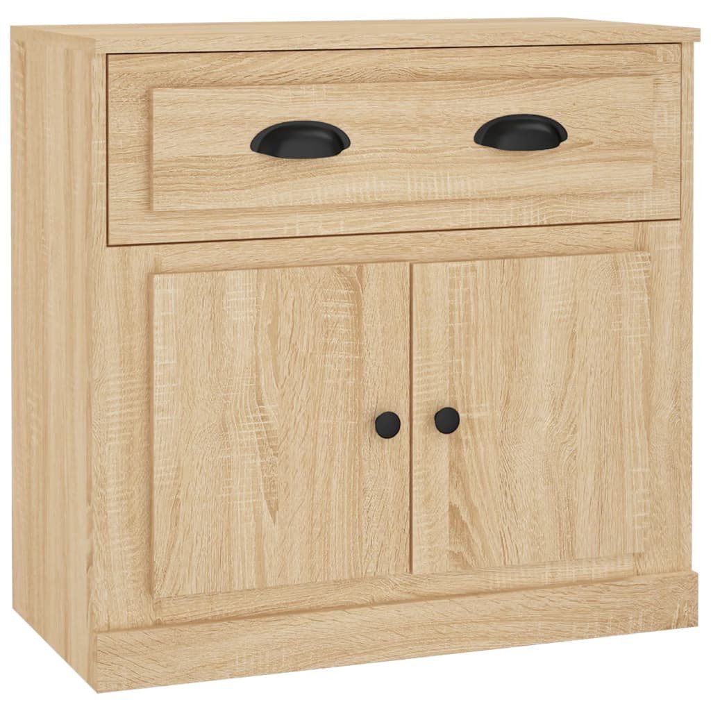 vidaXL Sideboard Sideboard Sonoma-Eiche 70x35,5x67,5 cm Holzwerkstoff (1 St)
