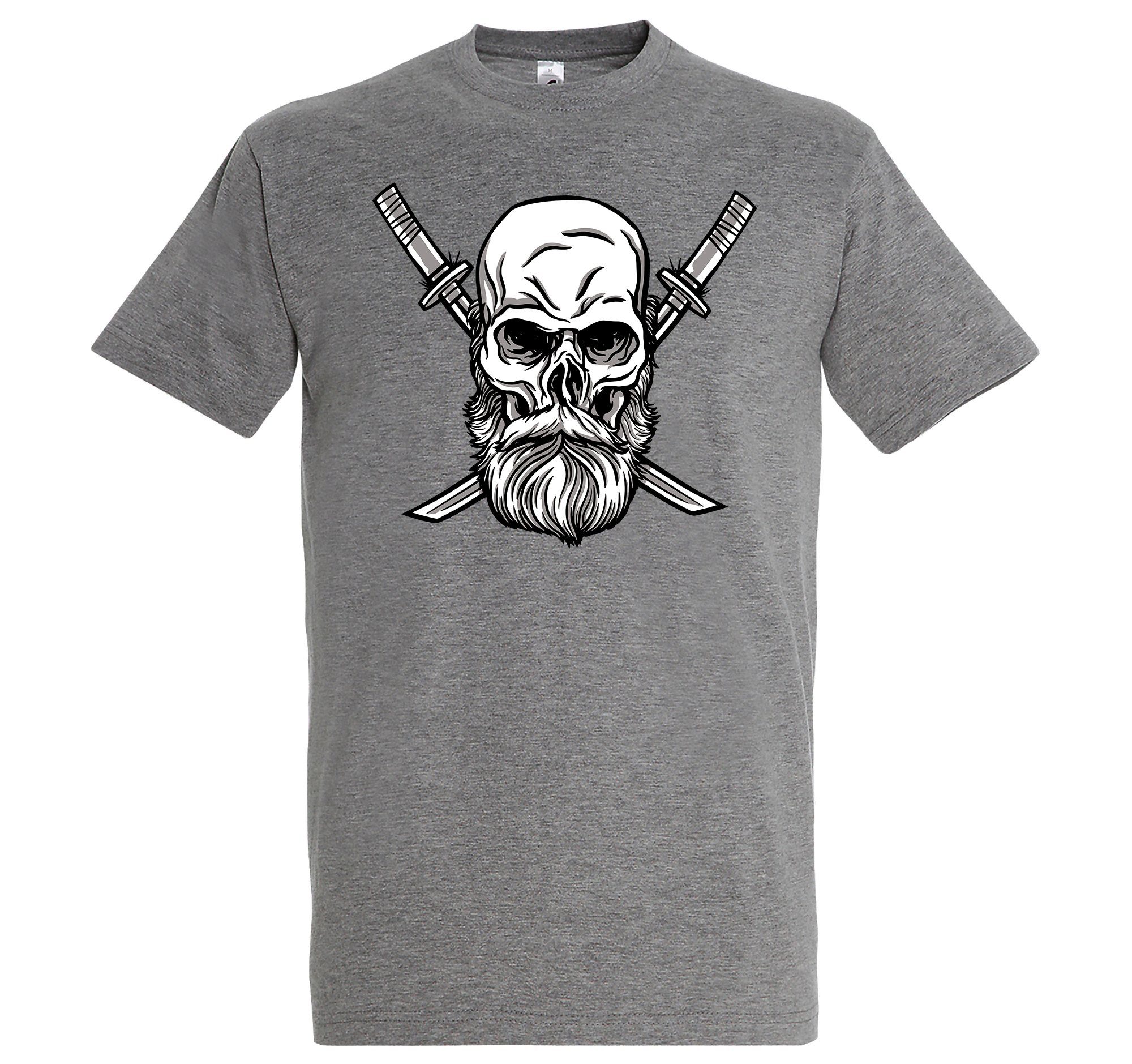 Youth Designz T-Shirt Schädel Katana Herren günstig online kaufen