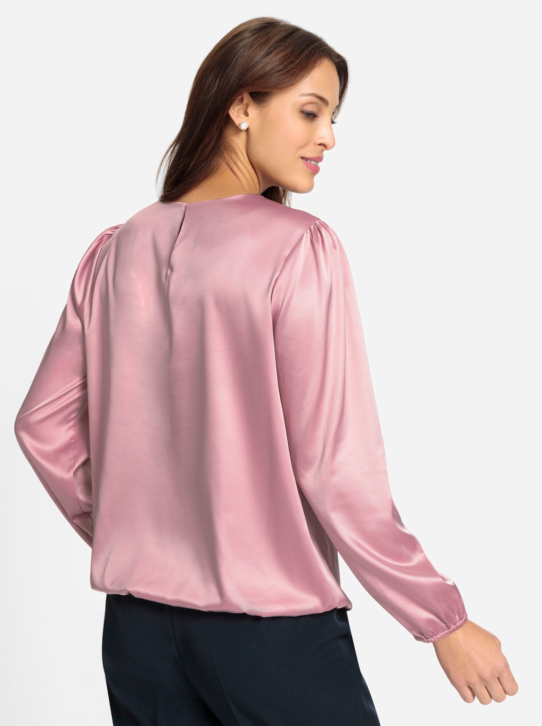Witt Klassische Bluse Satinbluse . günstig online kaufen