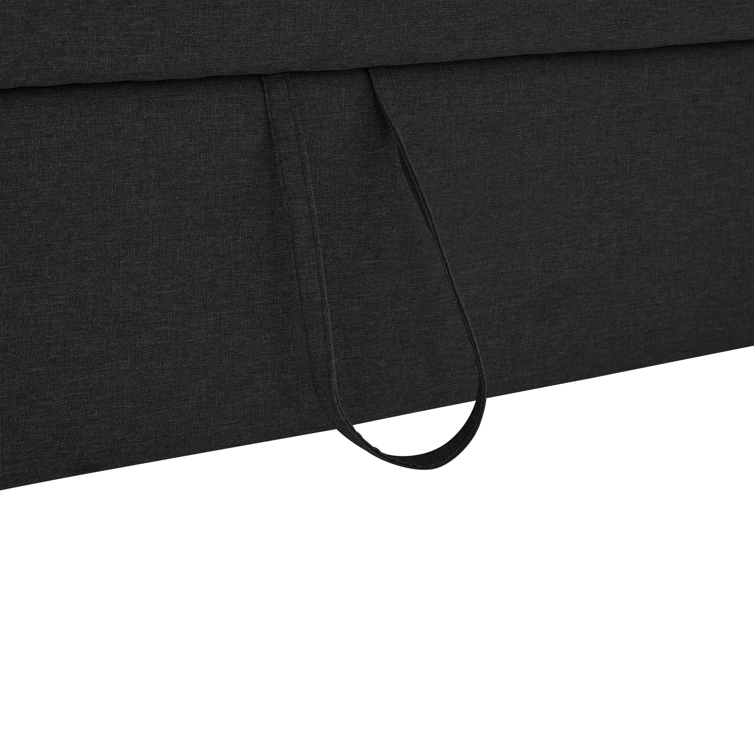 loft24 Schlafsofa Cosy, Sofa mit Schlaffunktion, Couch, Stoffbezug, modern, Breite 212 cm