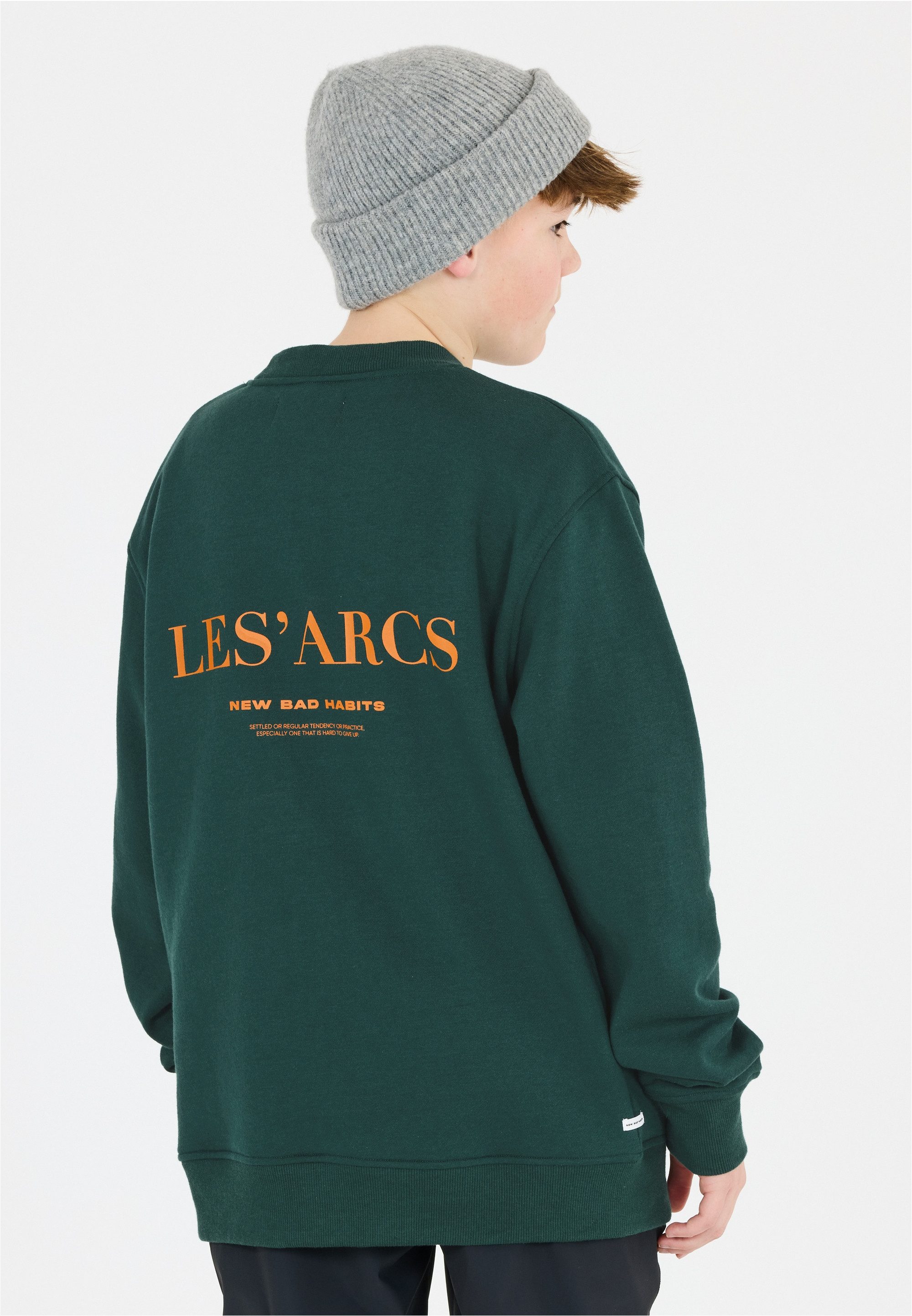 Les'Arcs Sweatshirt Deasach mit stylischem Print und bequemer Passform