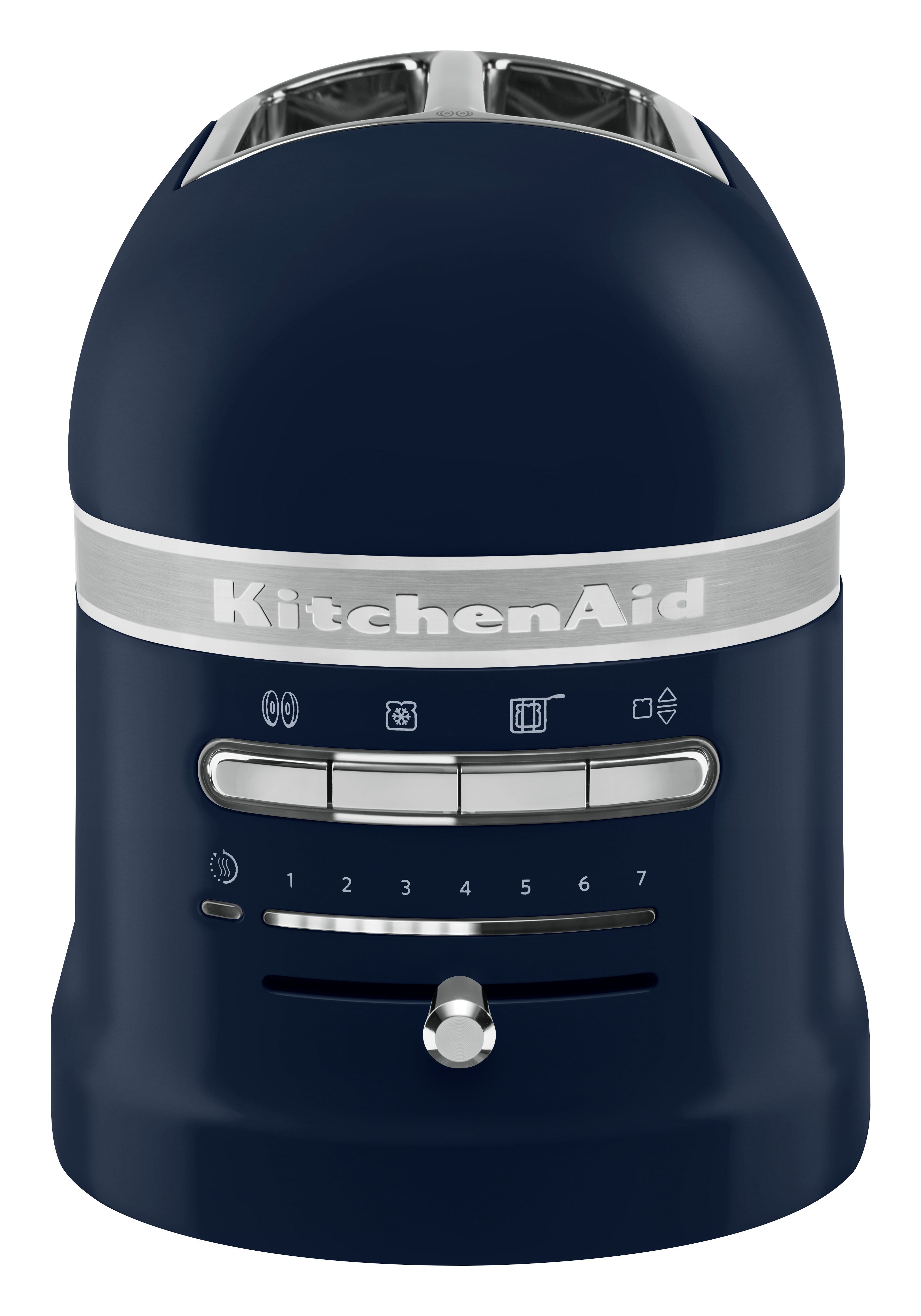 KitchenAid Toaster 5KMT2204EIB Ink Blue, 2 kurze Schlitze, für 2 Scheiben, 1250 W, mit Sandwichzange