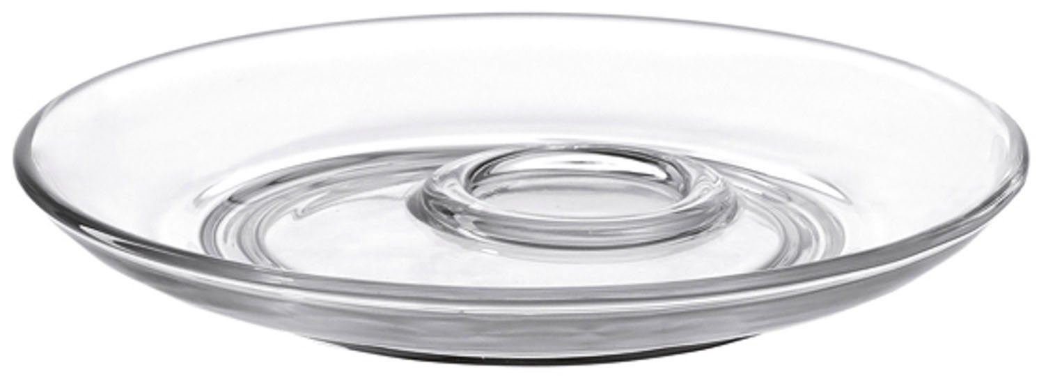 LEONARDO Untertasse Senso, (6 St), Teller Set aus Glas, Ø 15 cm