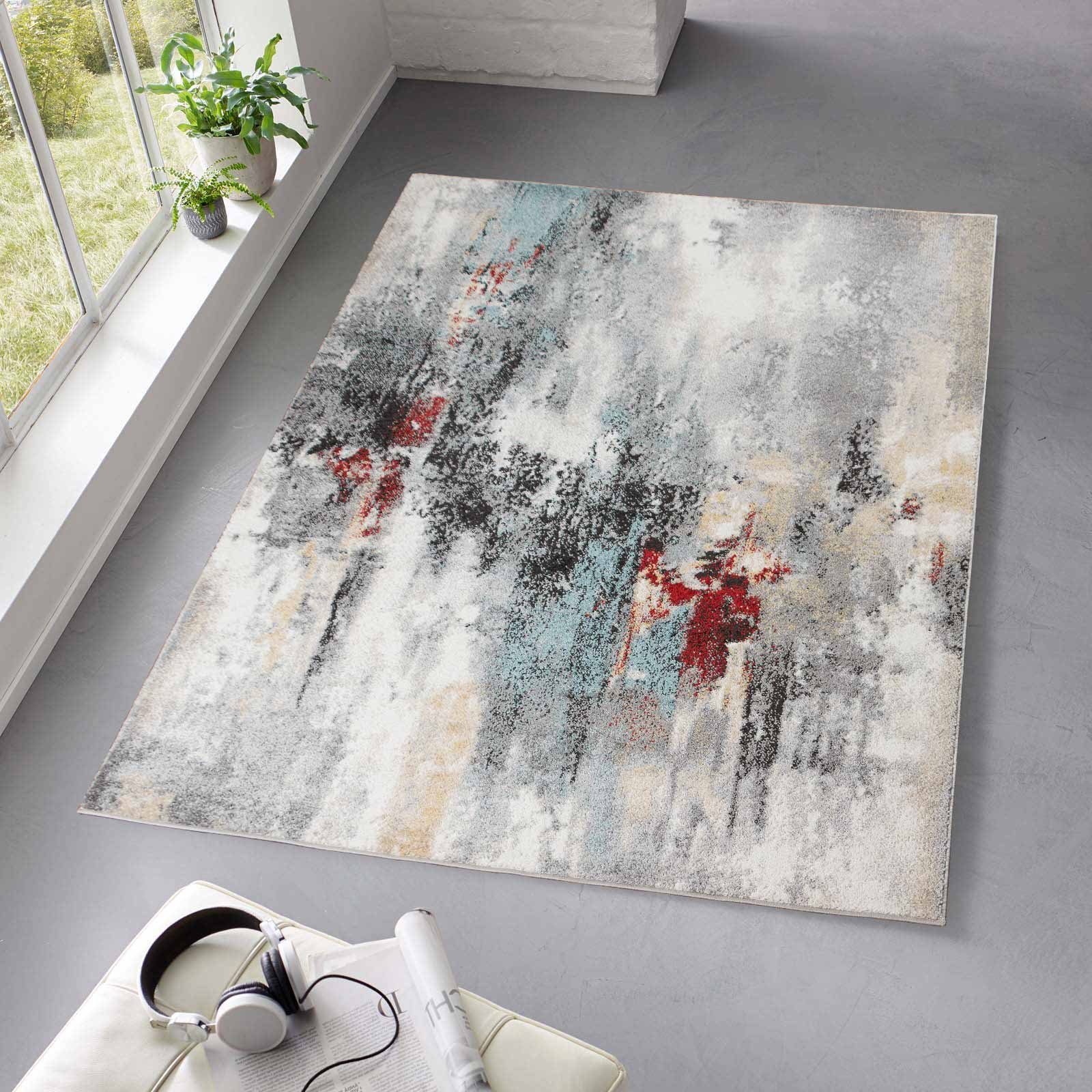 TaraCarpet Teppich Moderner Designerteppich TC-Fashion 6113 Vintage multi, günstig online kaufen