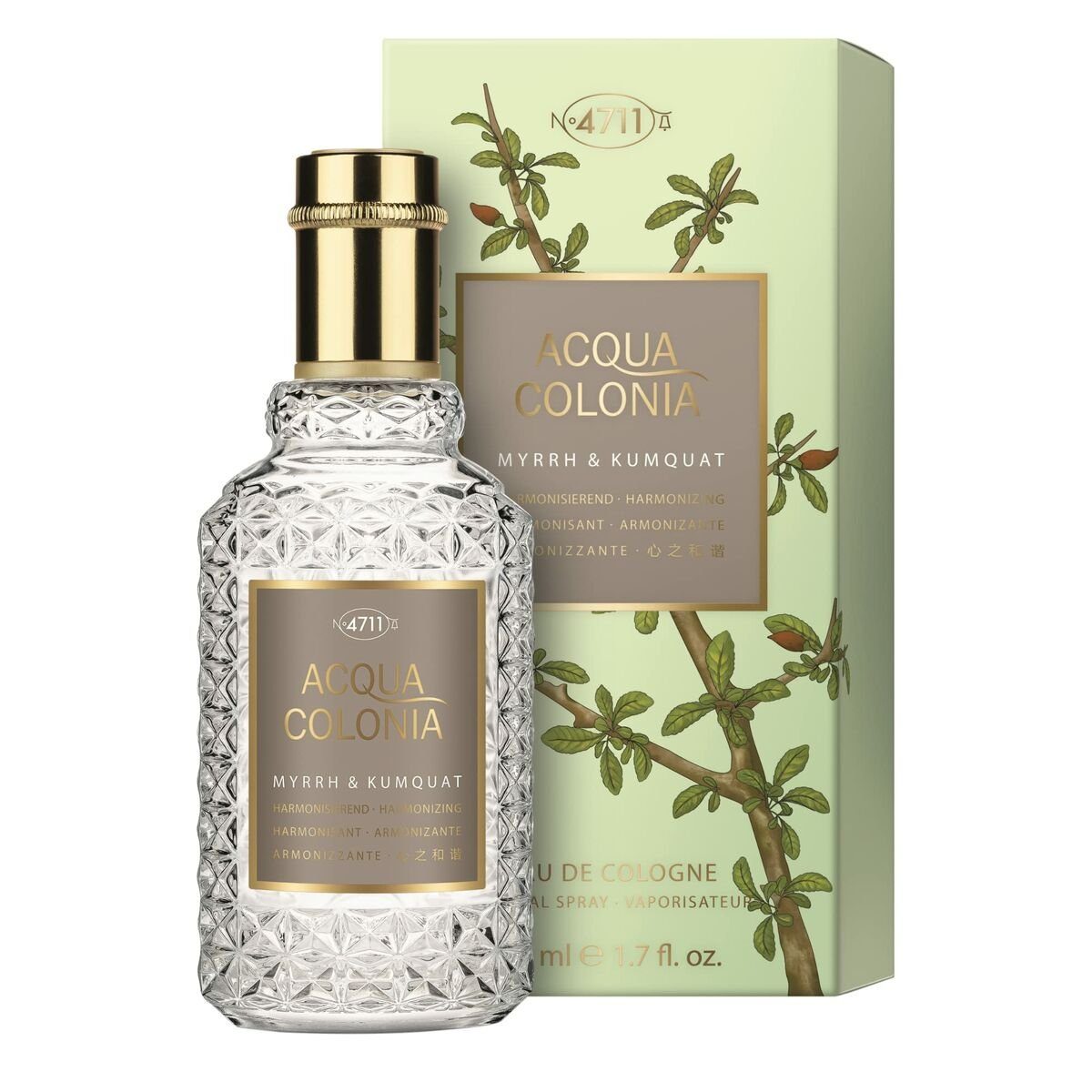 4711 Eau de Toilette Unisex-Parfüm 4711 Eau de Cologne 50 ml 50 ml