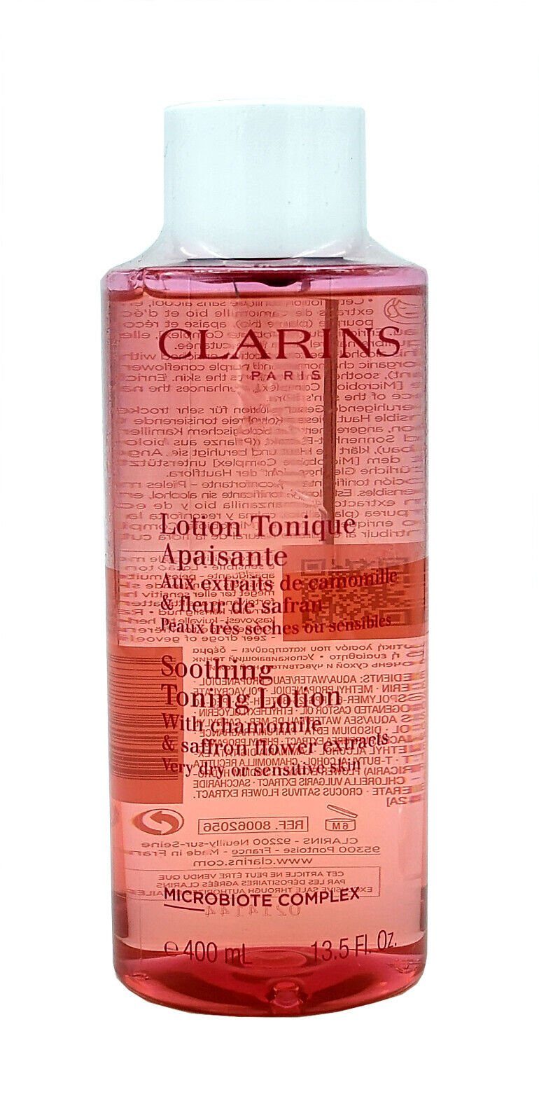 Clarins Gesichts-Reinigungslotion CLARINS SOOTHING TONING LOTION 400 ML