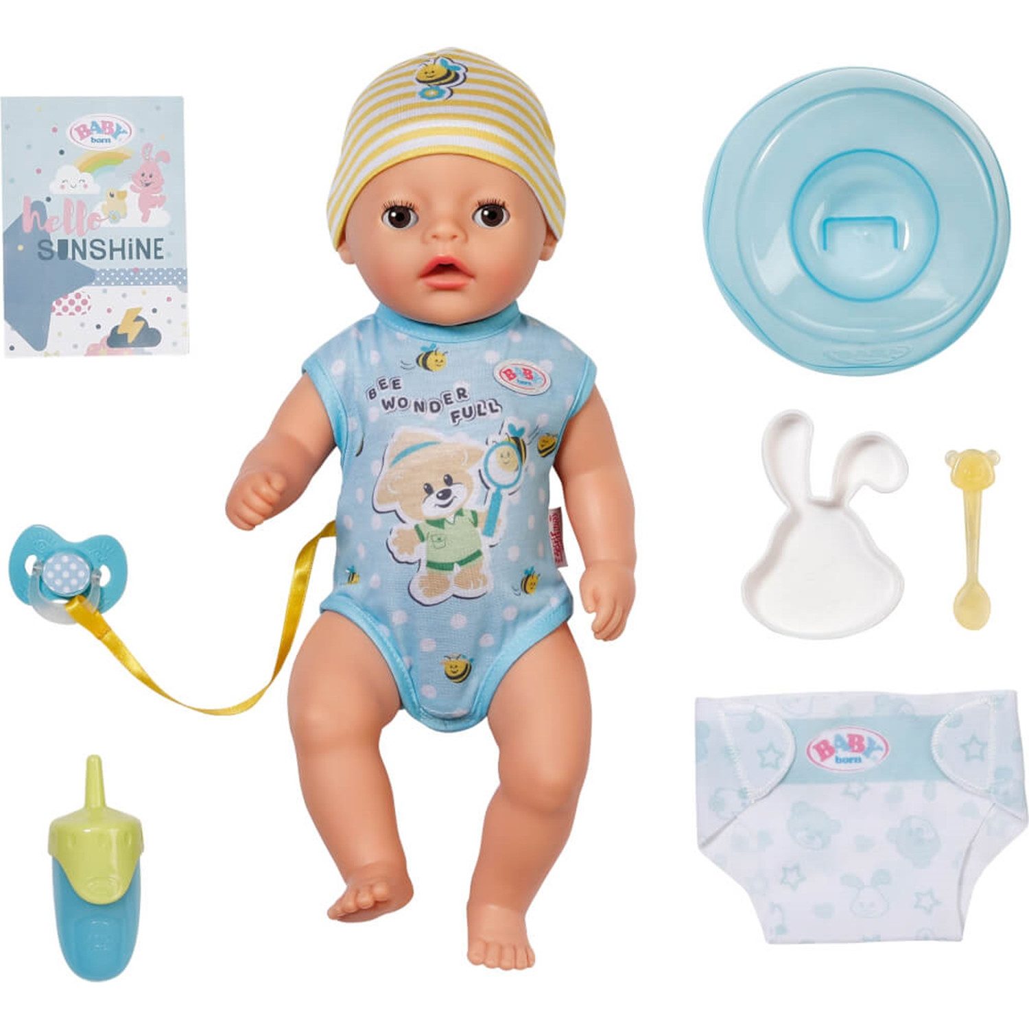 Zapf Creation Babypuppe 834602 BABY born Lukas Little Boy 36cm
