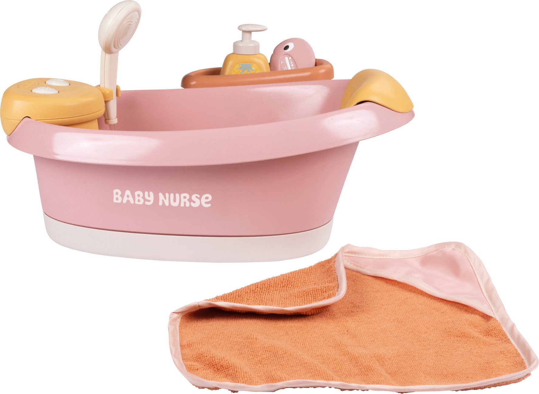 Smoby Puppen Badewanne Puppe Zubehör Baby Nurse Badewanne für Puppen bis 42 cm 7600220386