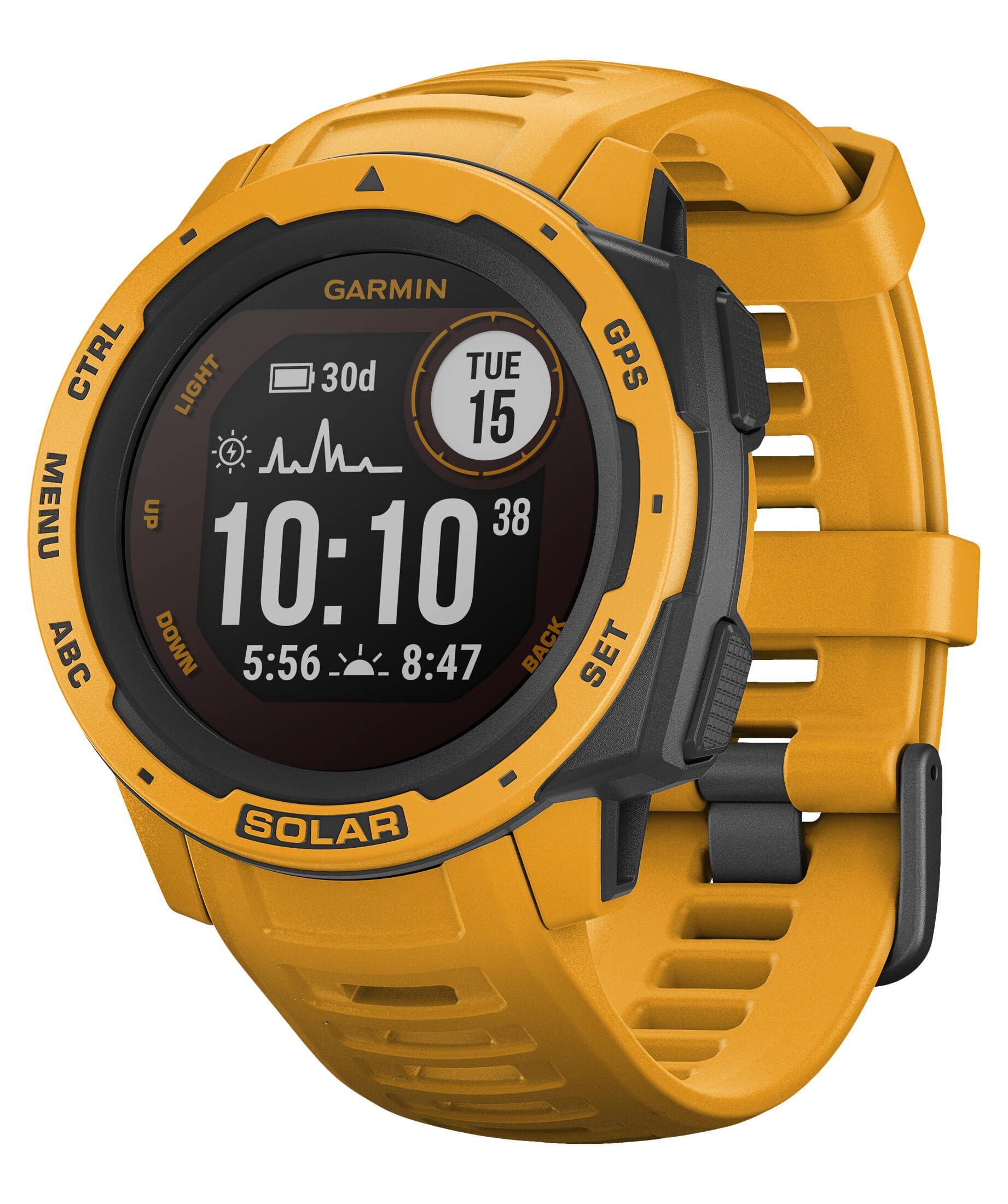 instinct solar gps watch