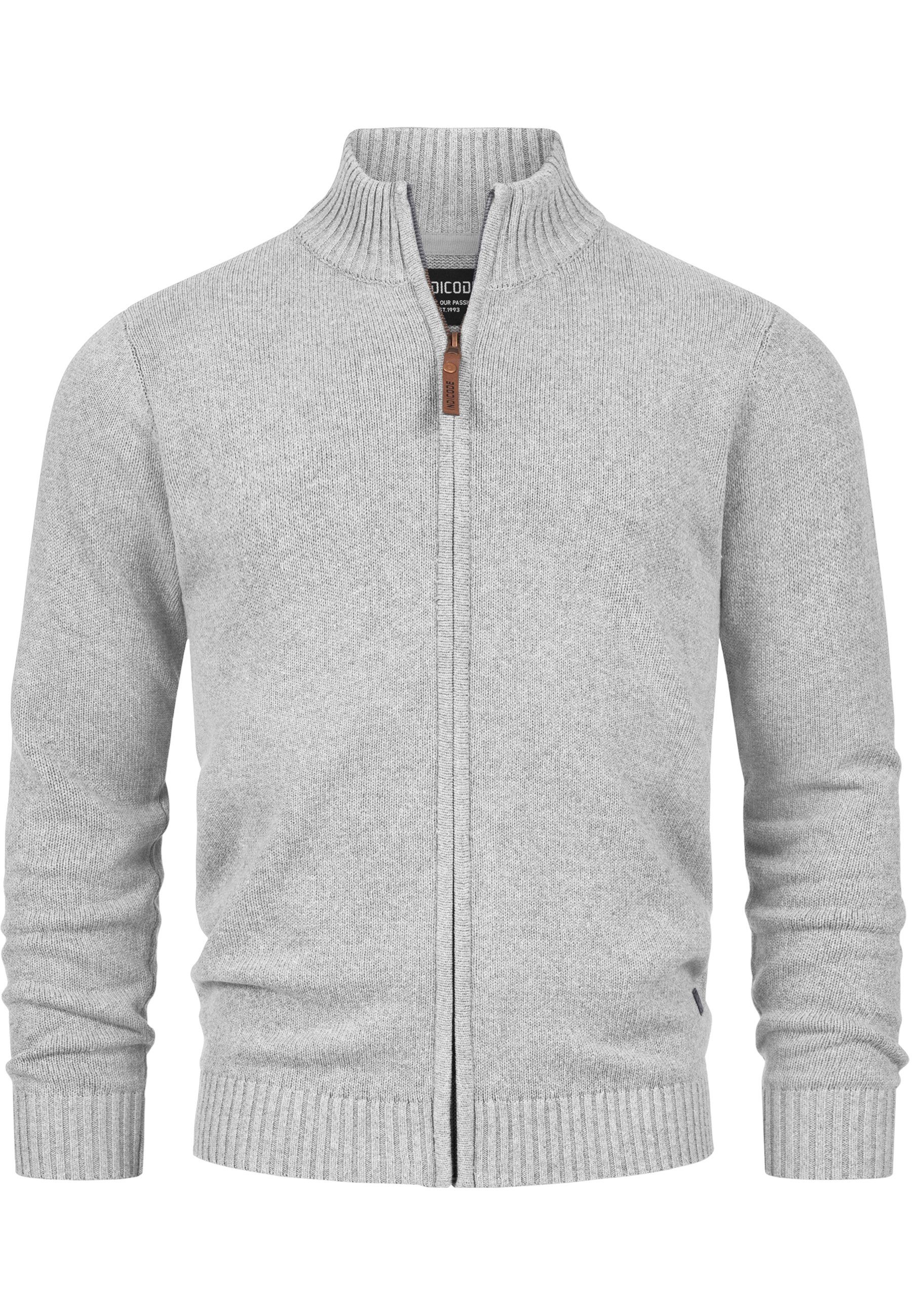 Indicode Strickjacke Herren INLut Herrenstrickjacke günstig online kaufen
